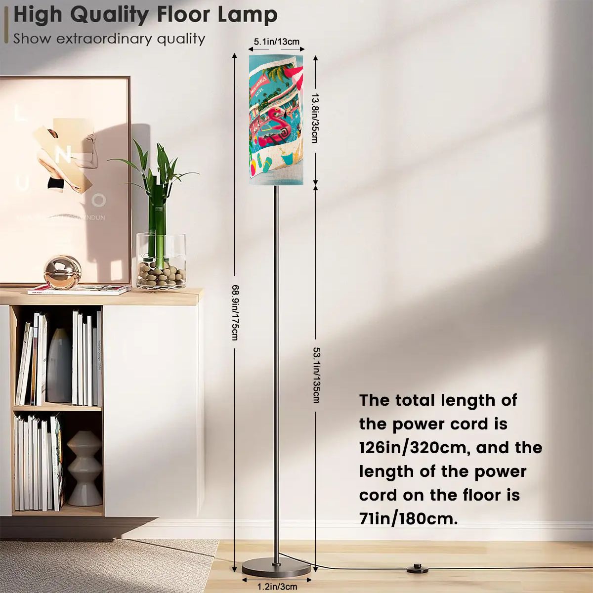Mid Century Modern Flamingo, Atomic Cats, Kitschy Hotel California MCM Floor Lamp - Mid Century Modern Gal