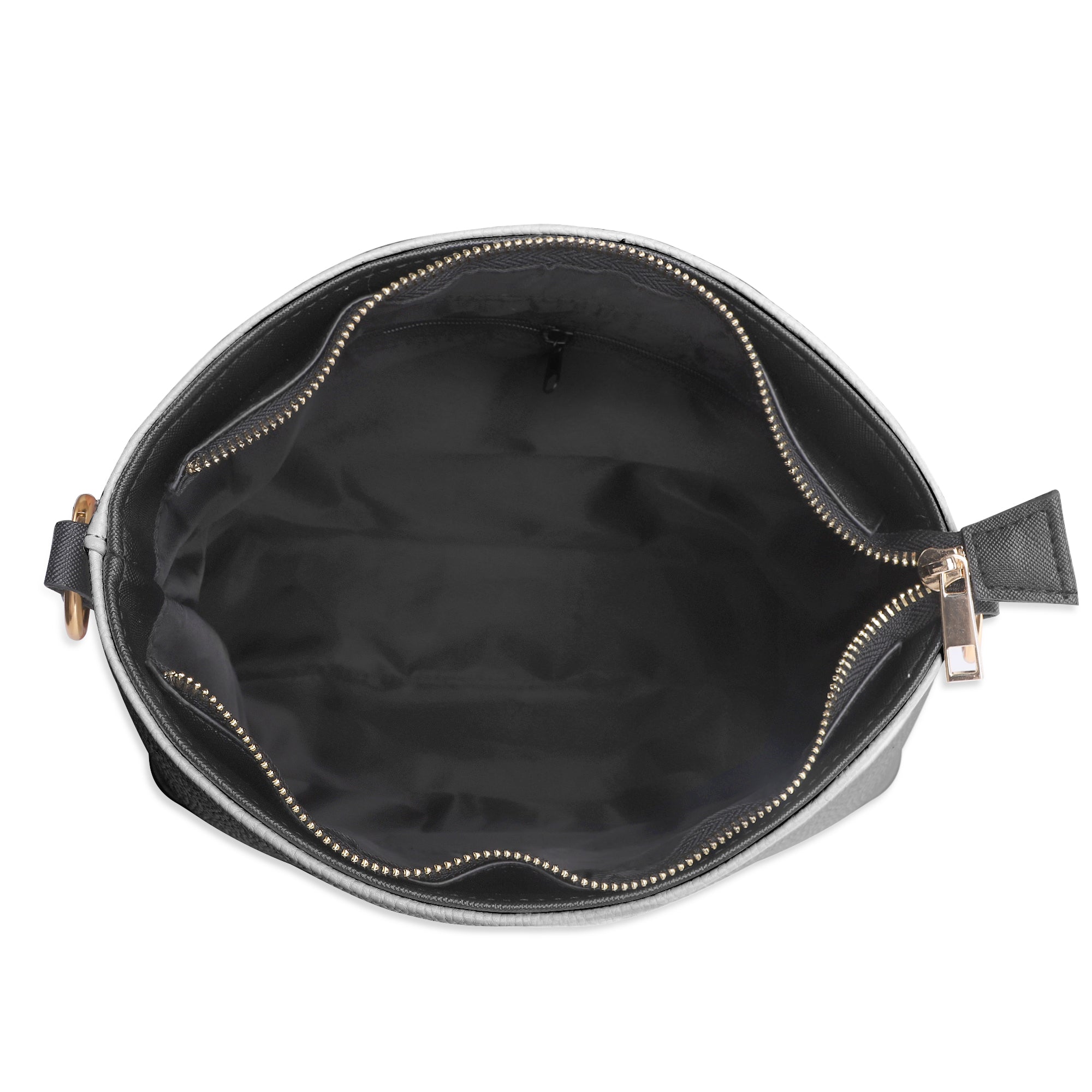 Atomic Cat Bucket Shoulder Bag, Atomic 50s Fashion Bag Design By MCM Gal, Mid Century Mod Kitschy Trendy Purse - Mid Century Modern Gal