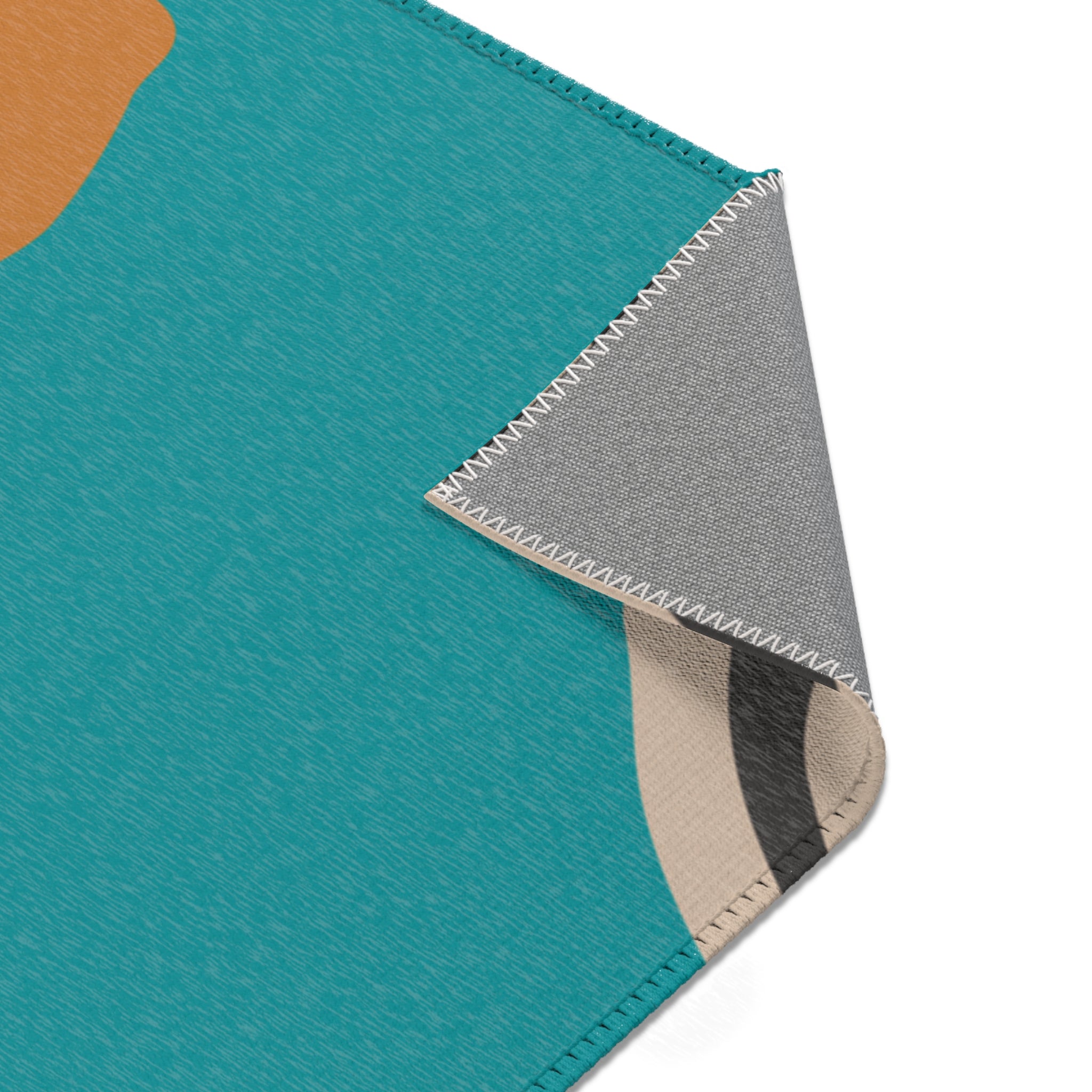 Modern Abstract Area Rug - Stylish Décor for Living Spaces - Mid Century Modern Gal