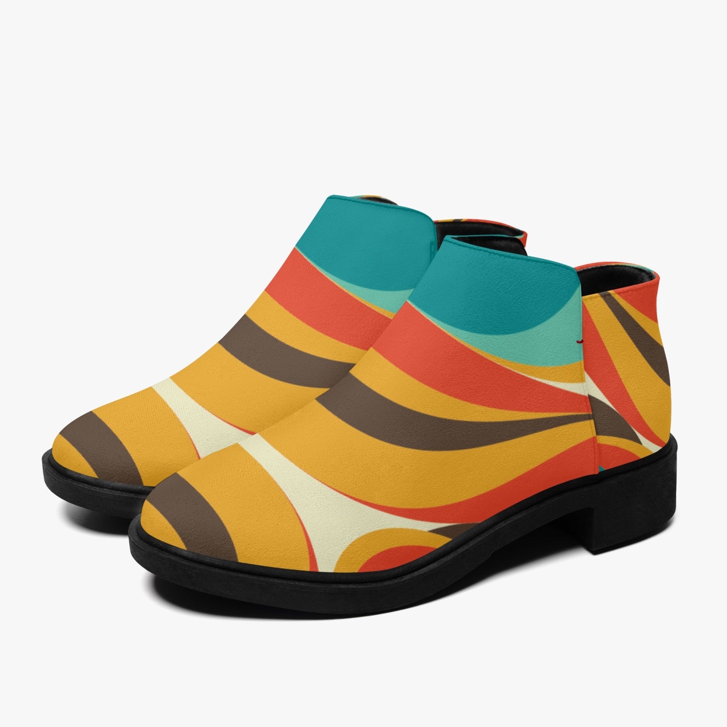 Mid Century Modern Groovy Mod Fashion Shoe Boots - Mid Century Modern Gal