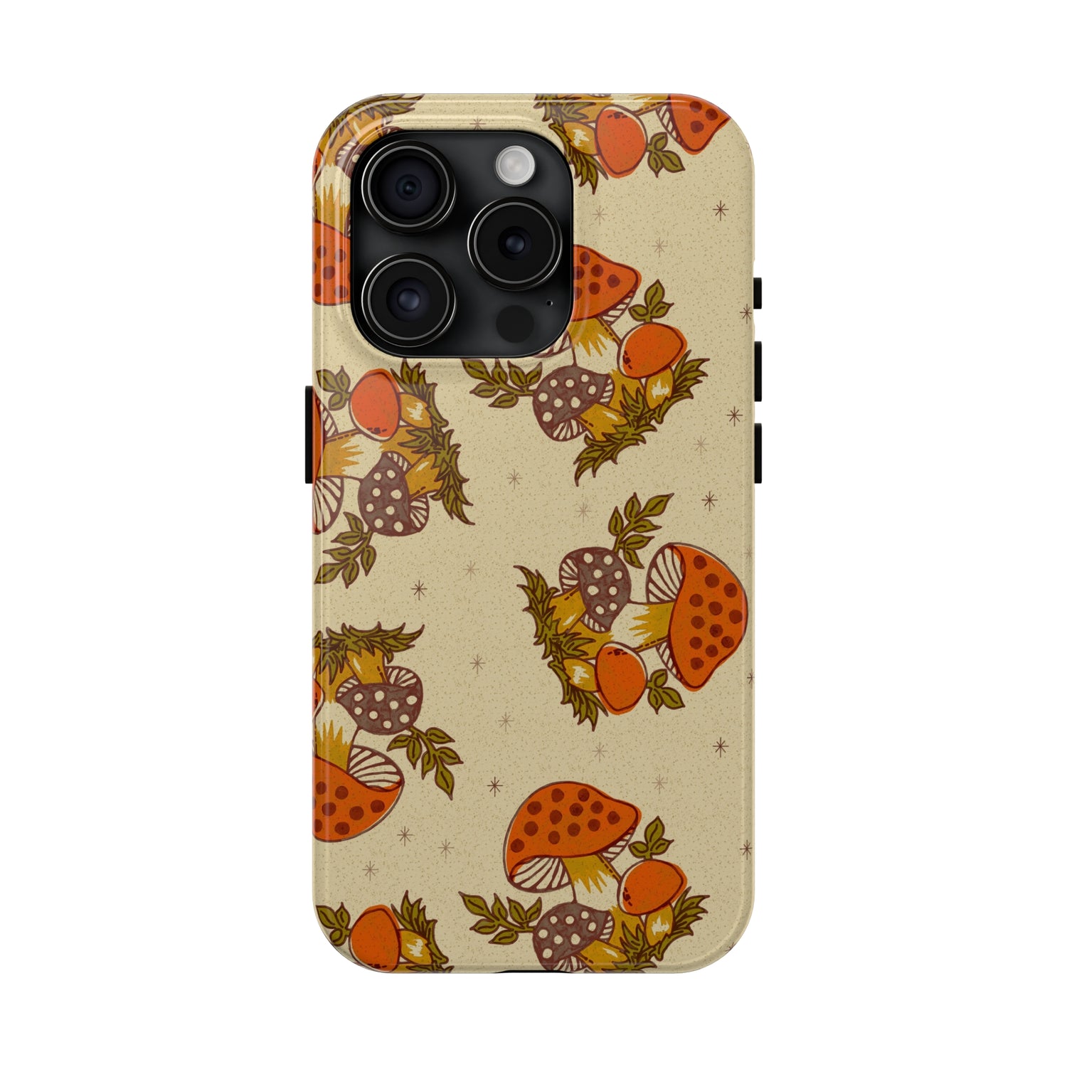 70s Merry Mushroom Groovy Retro Smart Phone Tough Phone Cases
