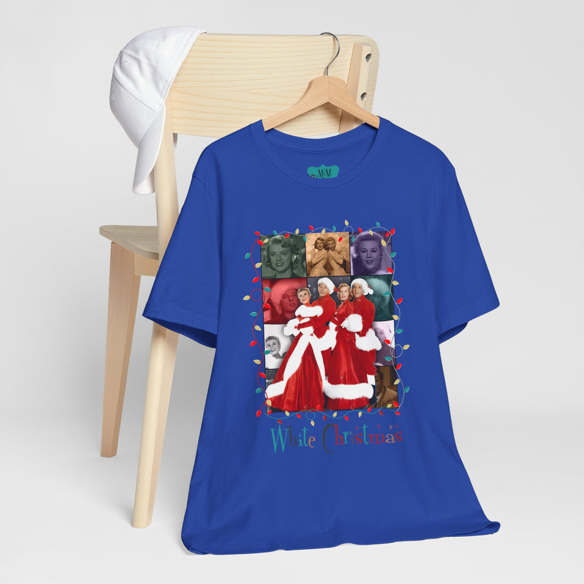 Wallace And Davis Sisters Sisters 50s White Christmas Movie Tee - Mid Century Modern Gal