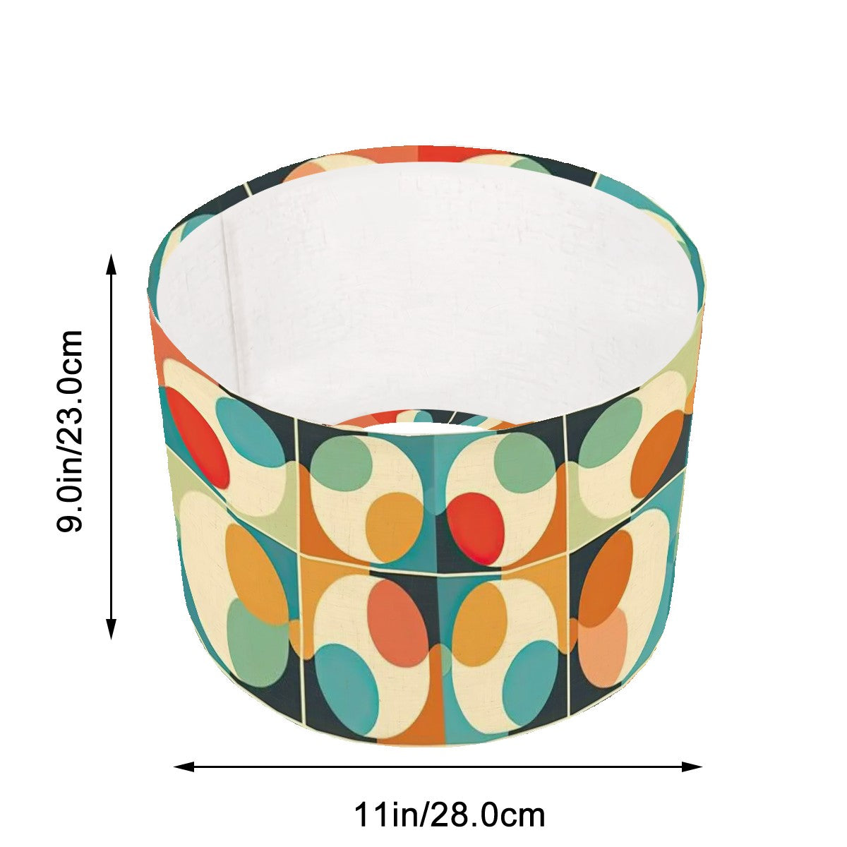 Mid Century Modern Groovy Orbs Lamp Shade ONLY - Mid Century Modern Gal