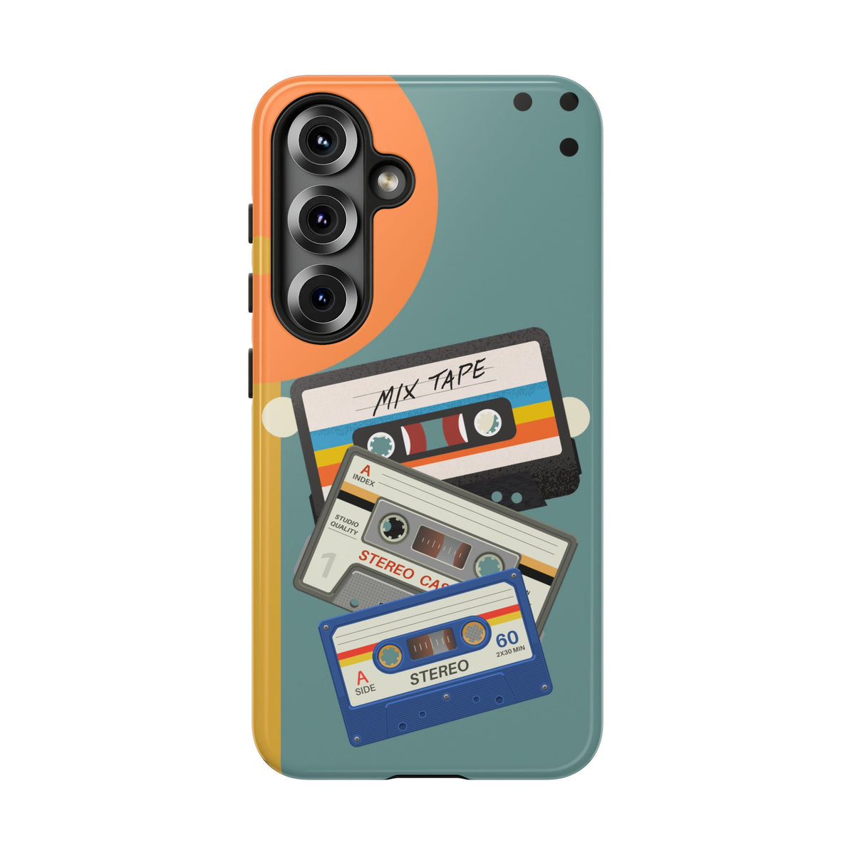 Gen X, Retro Cassettes Mid Mod Smart Phone Tough Cases