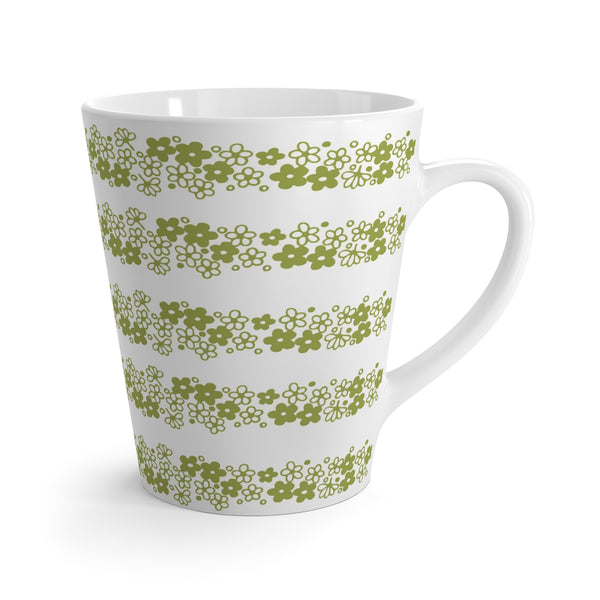 Spring Blossom Retro Kitsch 50s Style Daisy Latte Mug