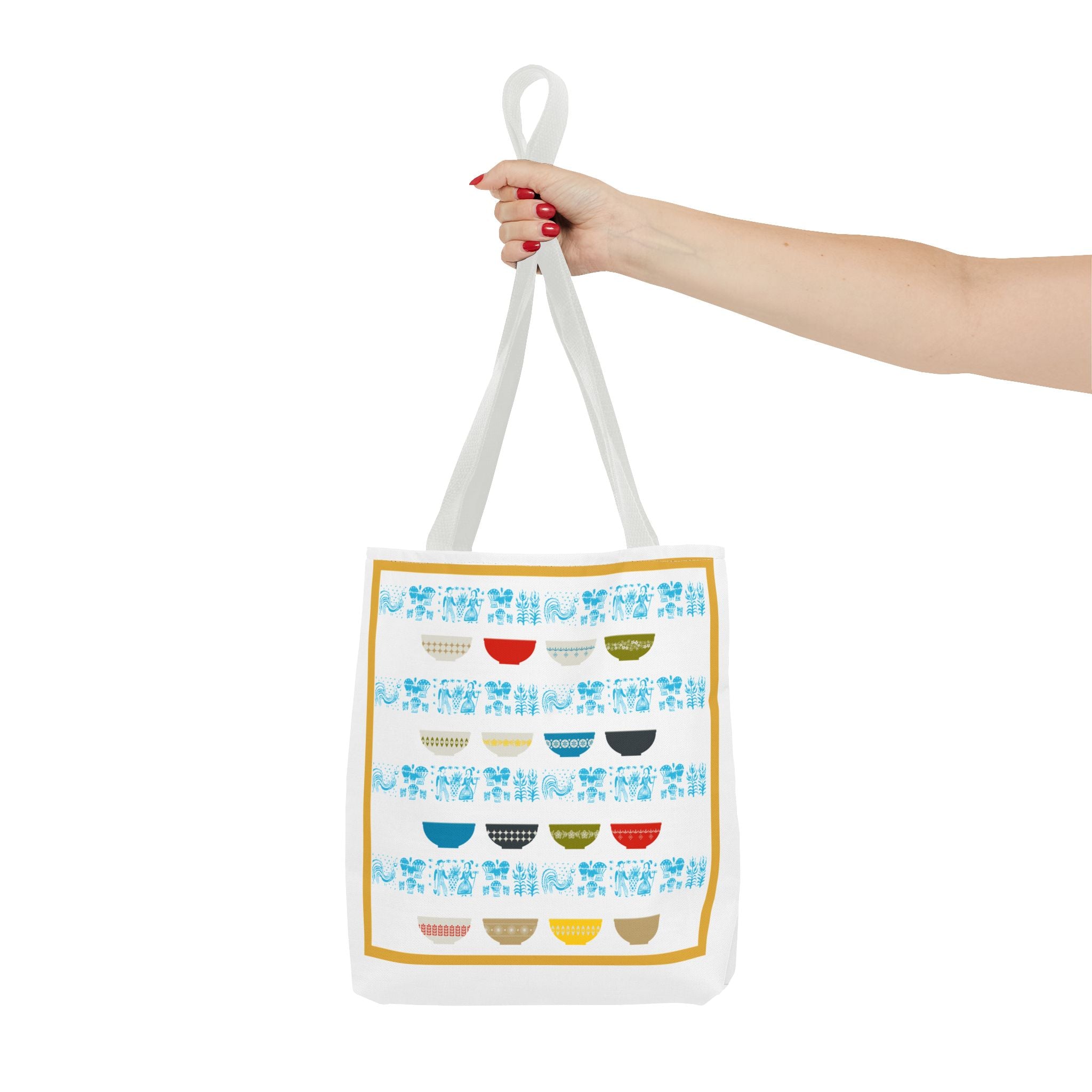 Pyrex Collector, Vintage Pyrex Lover, Kitschy Mod Everyday Tote Bag