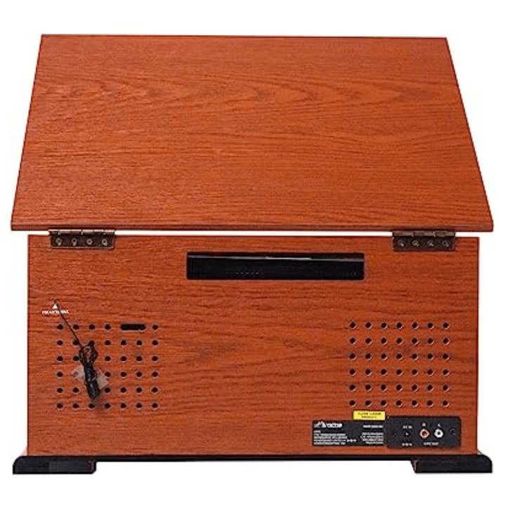 Wholesale Victor State 7-in-1 Wood Music Center with 3-Speed Turntable