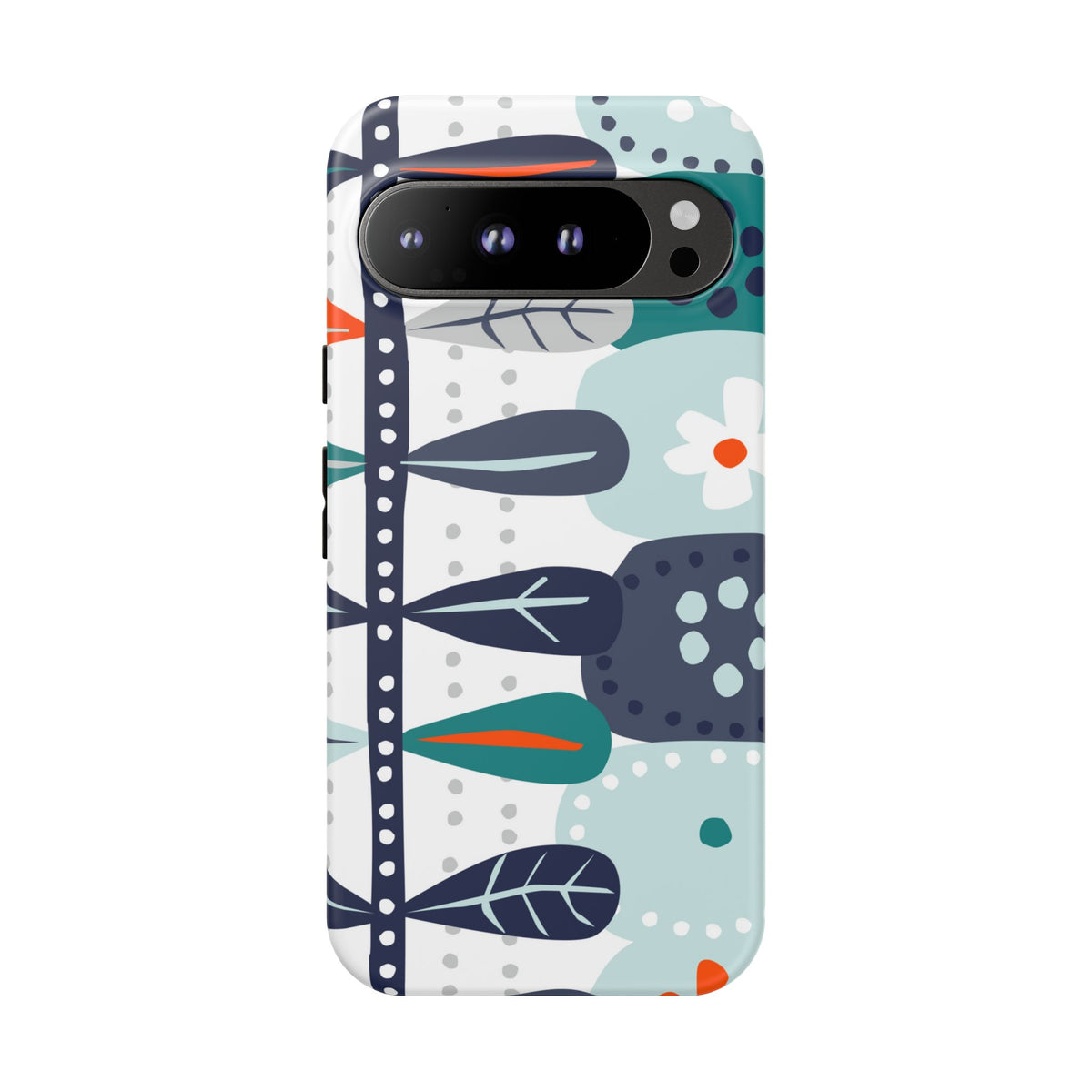 Scandinavian Modern Floral Nordic Hygge Tough Phone Case