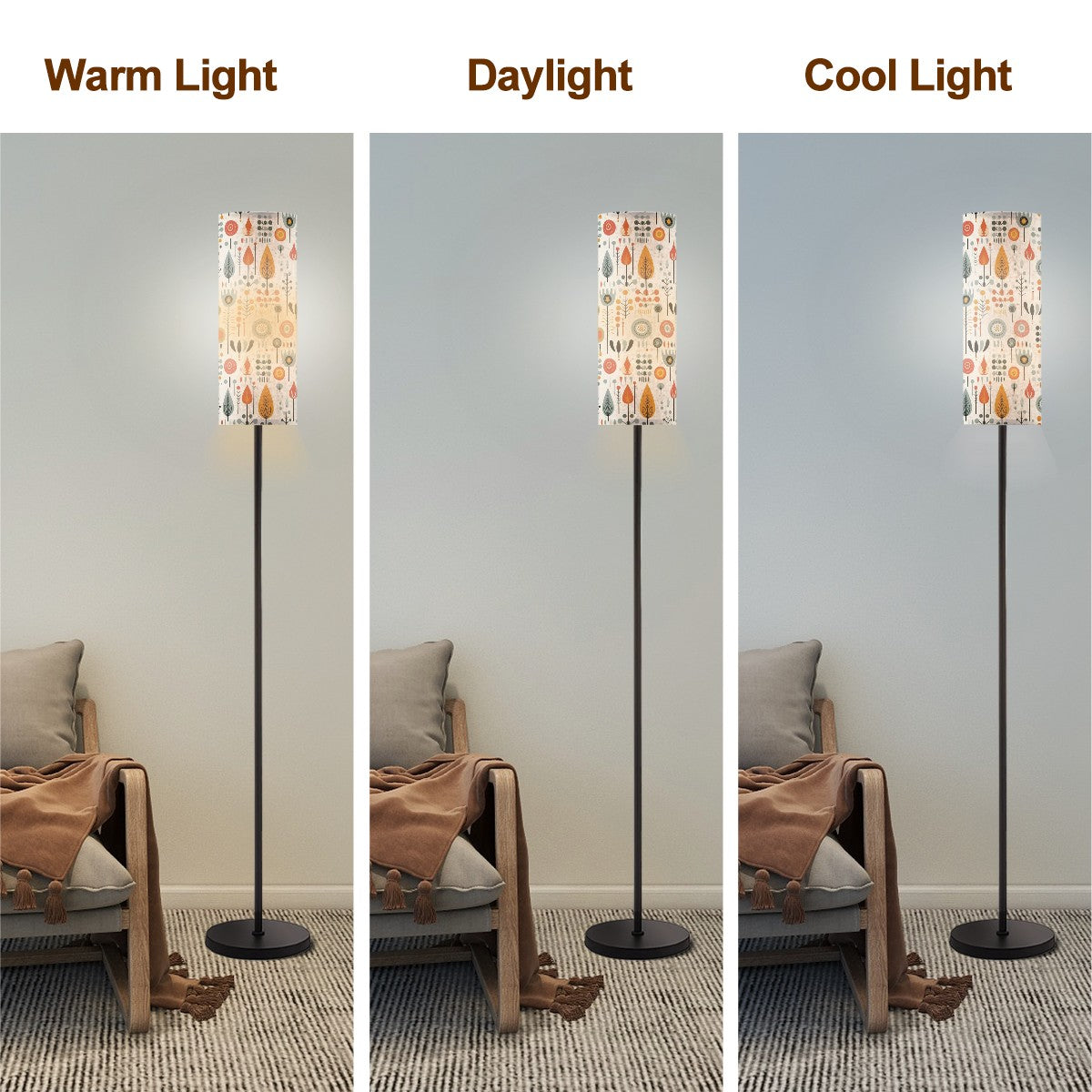 Mid Century Modern Scandi Modern Danish Slim Floor Lamp - Mid Century Modern Gal