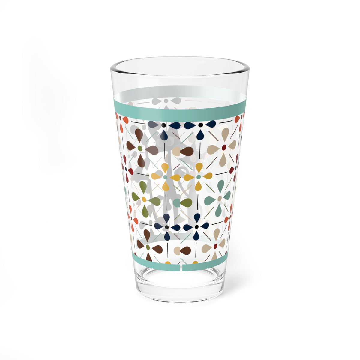 Mid Century Modern Barware, Atomic Cat Drinking Glass, Cool Cat Couples Gifts, Gift For Mom, Housewarming Gifts - Mid Century Modern Gal