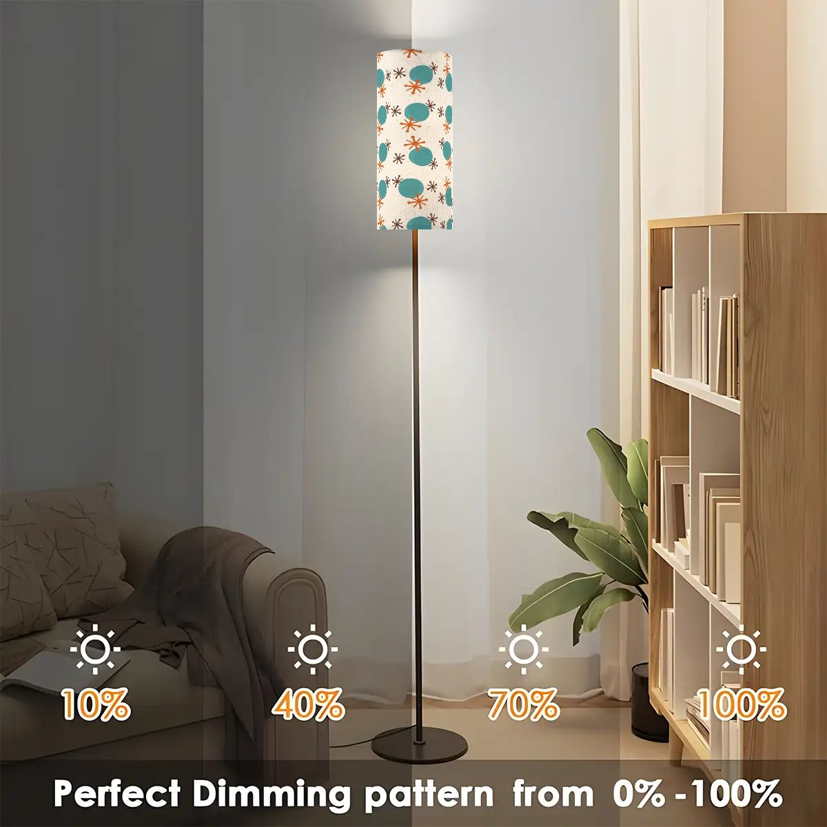 Mid Century Modren Jacks, Retro Mid Mod Slim Floor Lamp - Mid Century Modern Gal