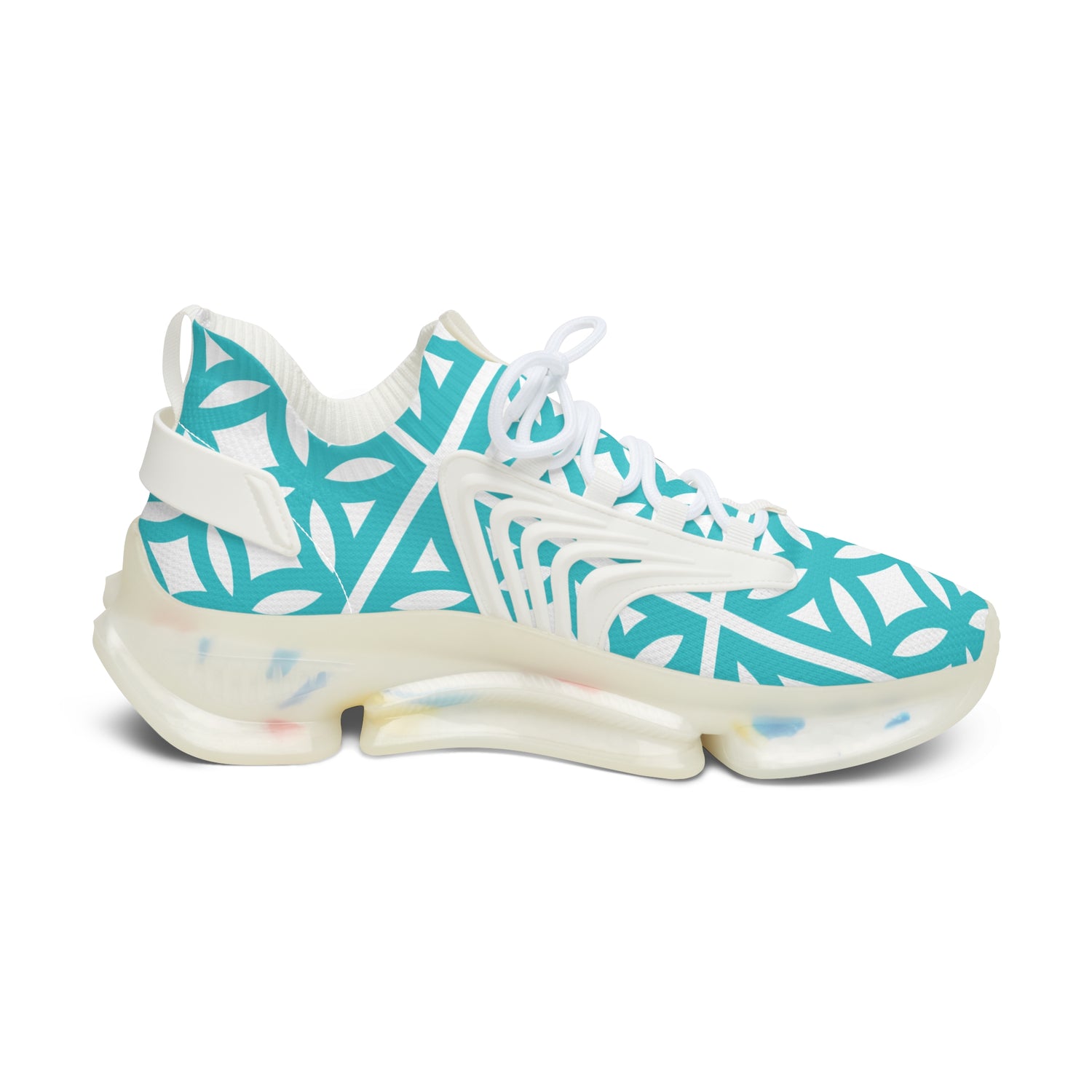 Mid Mod Retro Footwear In 50s Breeze Block Comfy Stylish Sneakers For Women - Mid Century Modern Gal