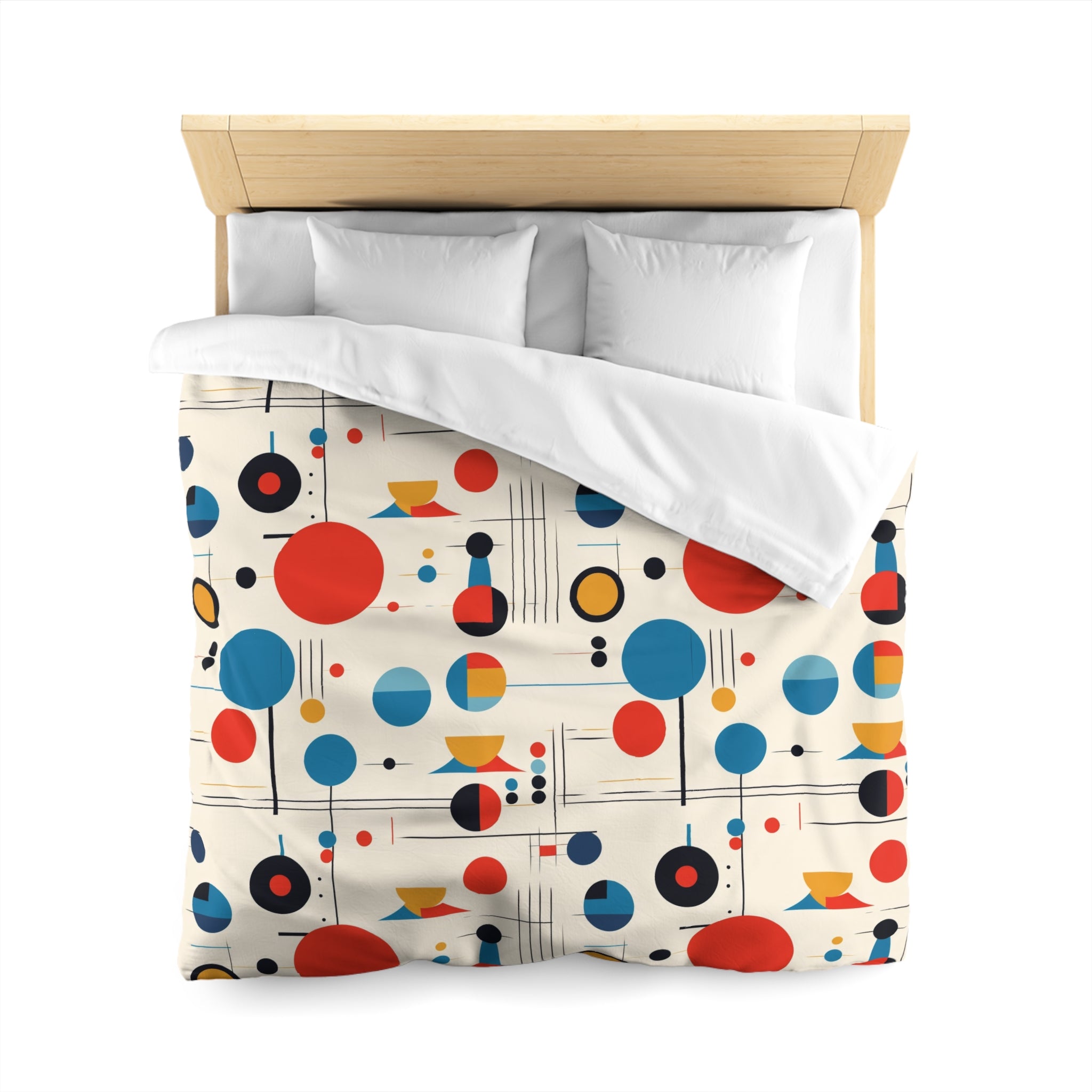 Mid Century Modern Bauhaus Designed Modern Duvet Cover - Mid Century Modern Gal