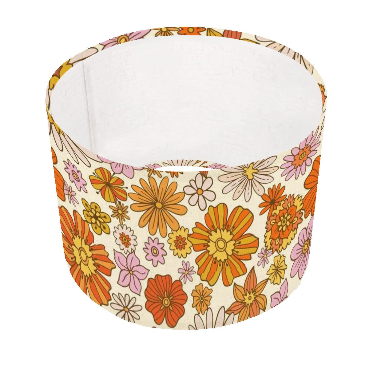 Flower Power Groovy 70s Lamp Shade ONLY - Mid Century Modern Gal