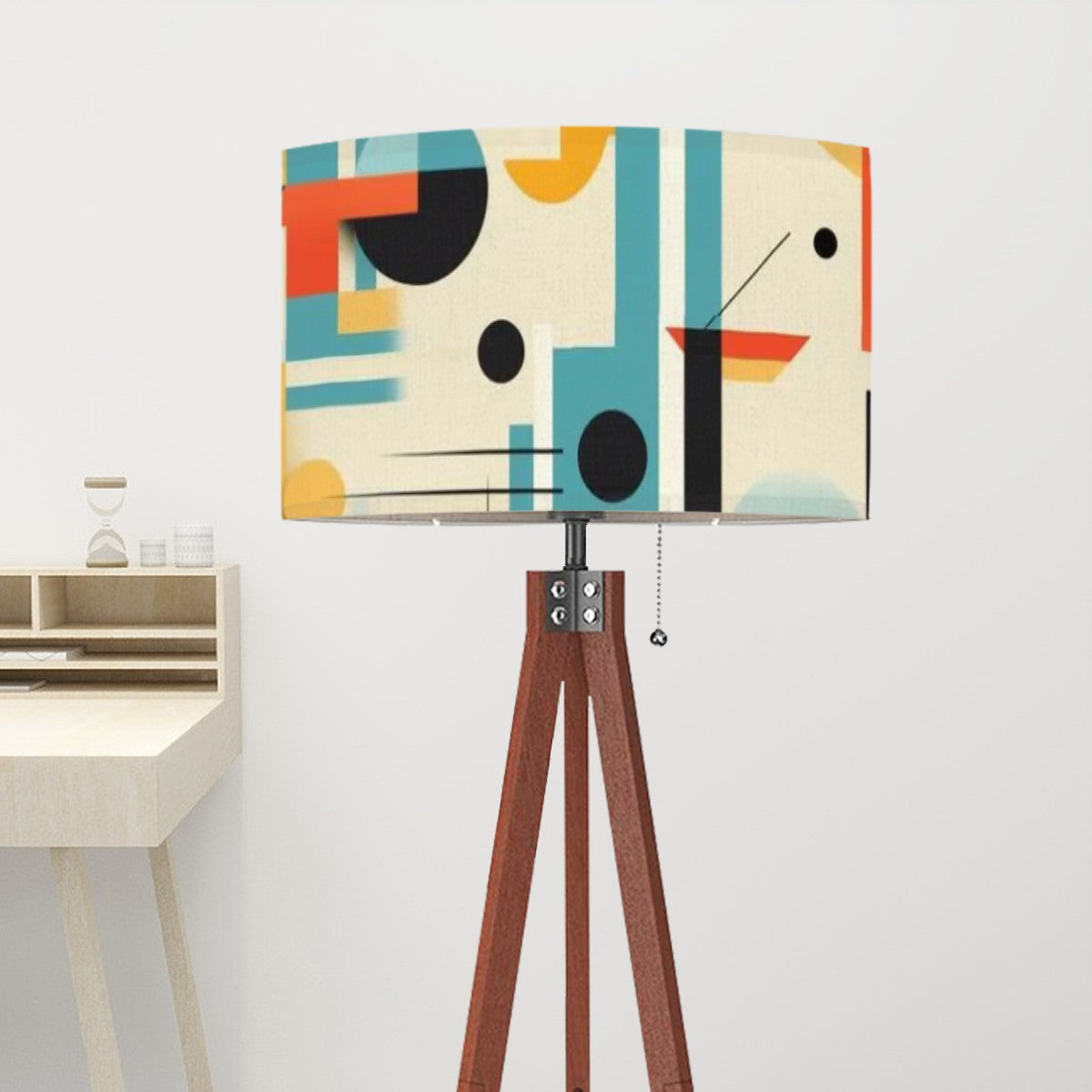 Mid Century Modern Bauhaus Designed Modern Tripod Floor Lamp - Mid Century Modern Gal