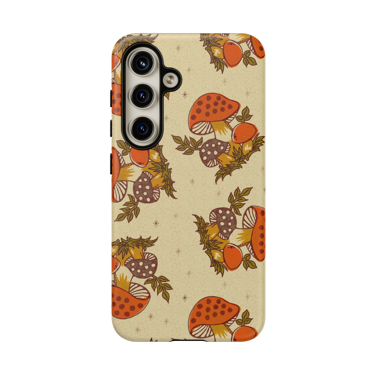 70s Merry Mushroom Groovy Retro Smart Phone Tough Phone Cases