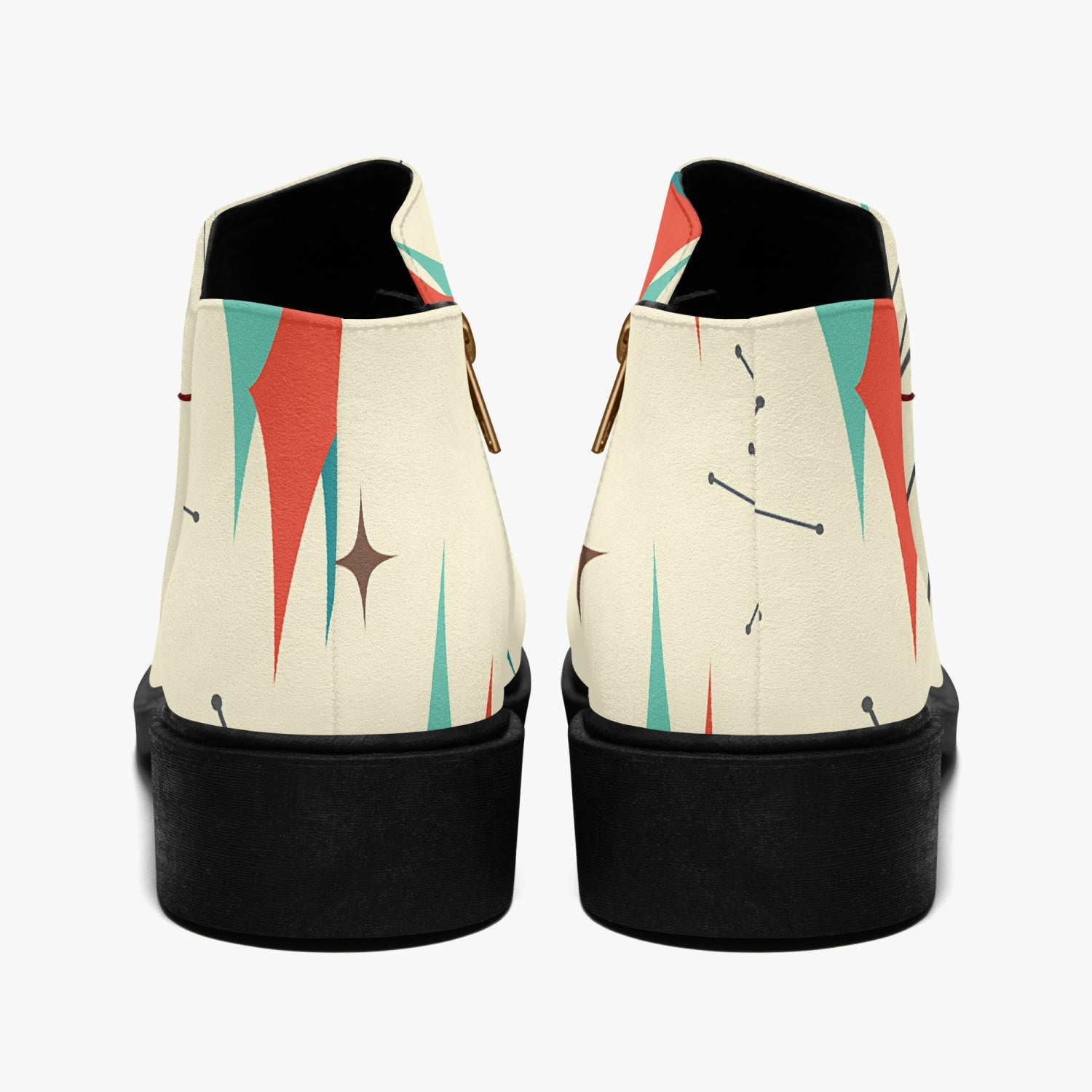 Mid Century Modern Franciscan Diamond Casual Fun Shoe Boot - Mid Century Modern Gal