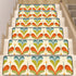 Mid Century Modern Groovy Mod Green, Orange, Blue Retro Non Slip Carpet for Stairs Treads - Mid Century Modern Gal