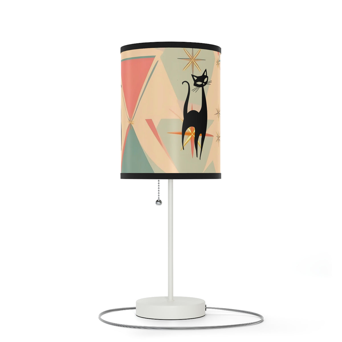 Mid-Century Modern Cat Lamp – Stylish Home Decor for Cat Lovers - Mid Century Modern Gal