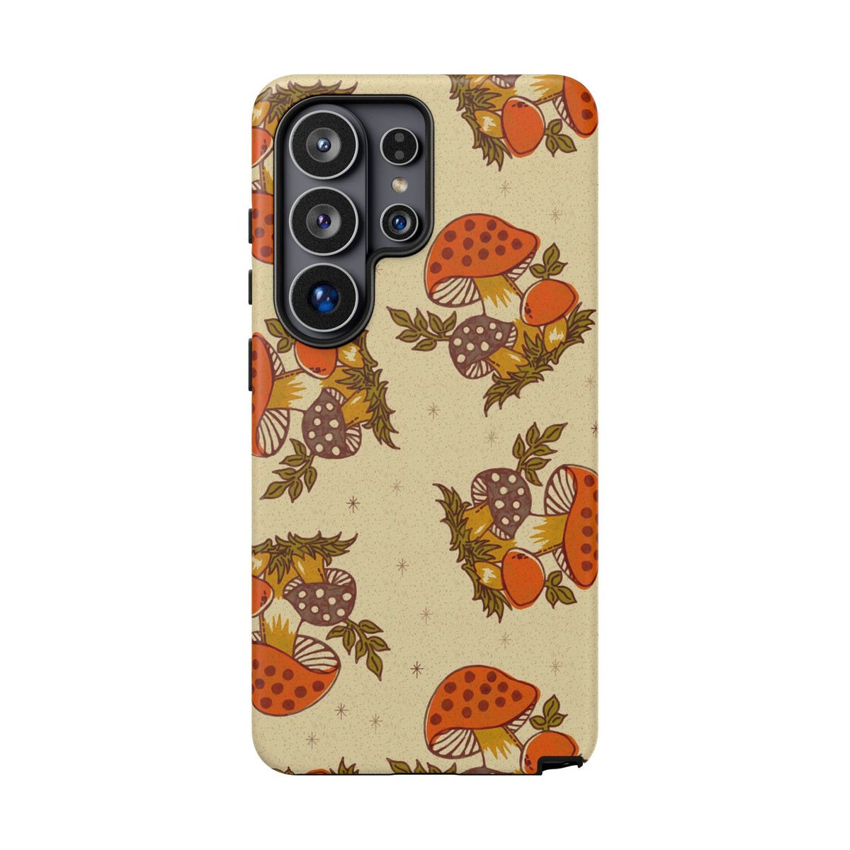 70s Merry Mushroom Groovy Retro Smart Phone Tough Phone Cases