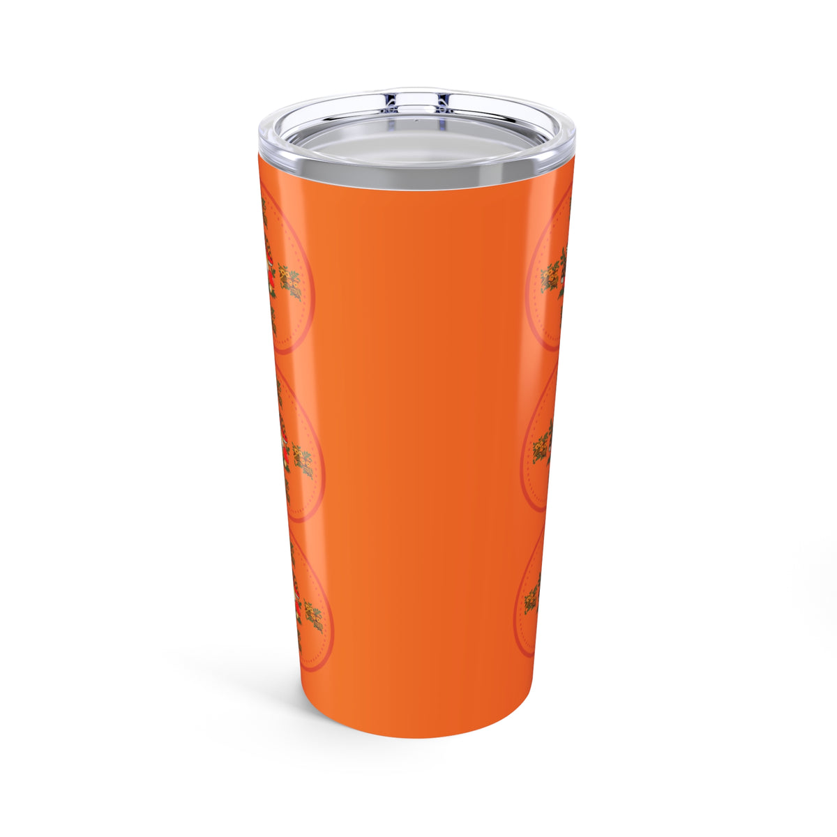 Sears Merry Mushroom Groovy 70s Owl, Mushroon Whimsical Tumbler, Orange Insulated Drinkware, Perfect For Birthday Gifts - Mid Century Modern Gal