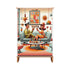 Mid Century Modern Shoe Storage, Kitschy Mod Designed Shoe Cabinet - Mid Century Modern Gal