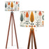 Scandinavian Flower, Mid Century Modern Tripod Floor Lamp - Mid Century Modern Gal