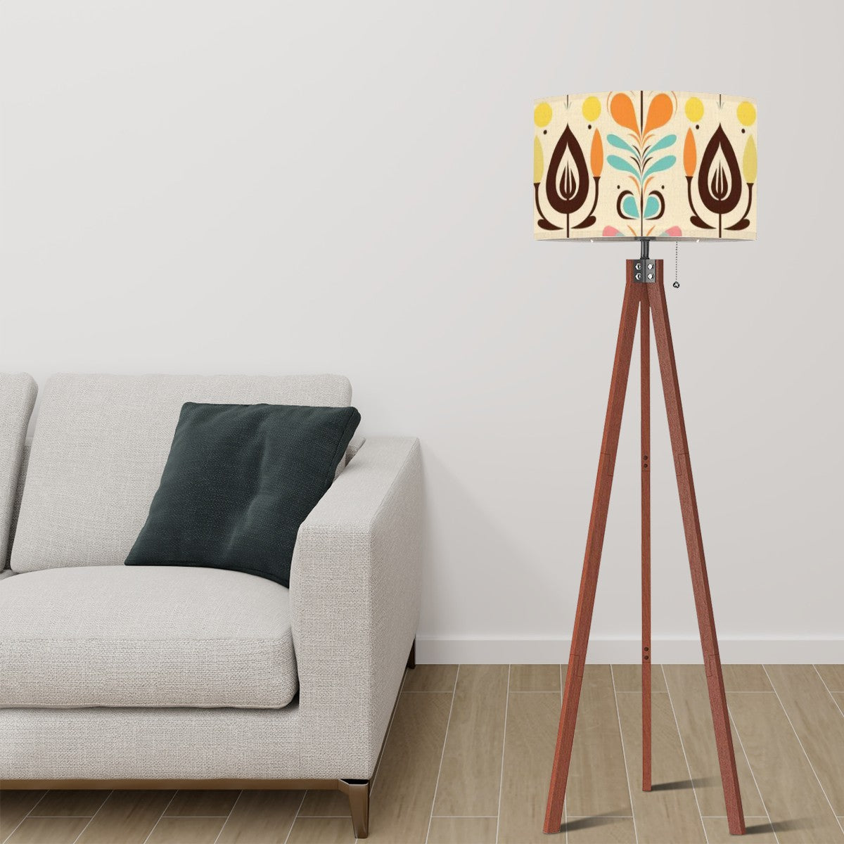 Mod 60s Swedish Designed MCM Floor Lamp - Mid Century Modern Gal