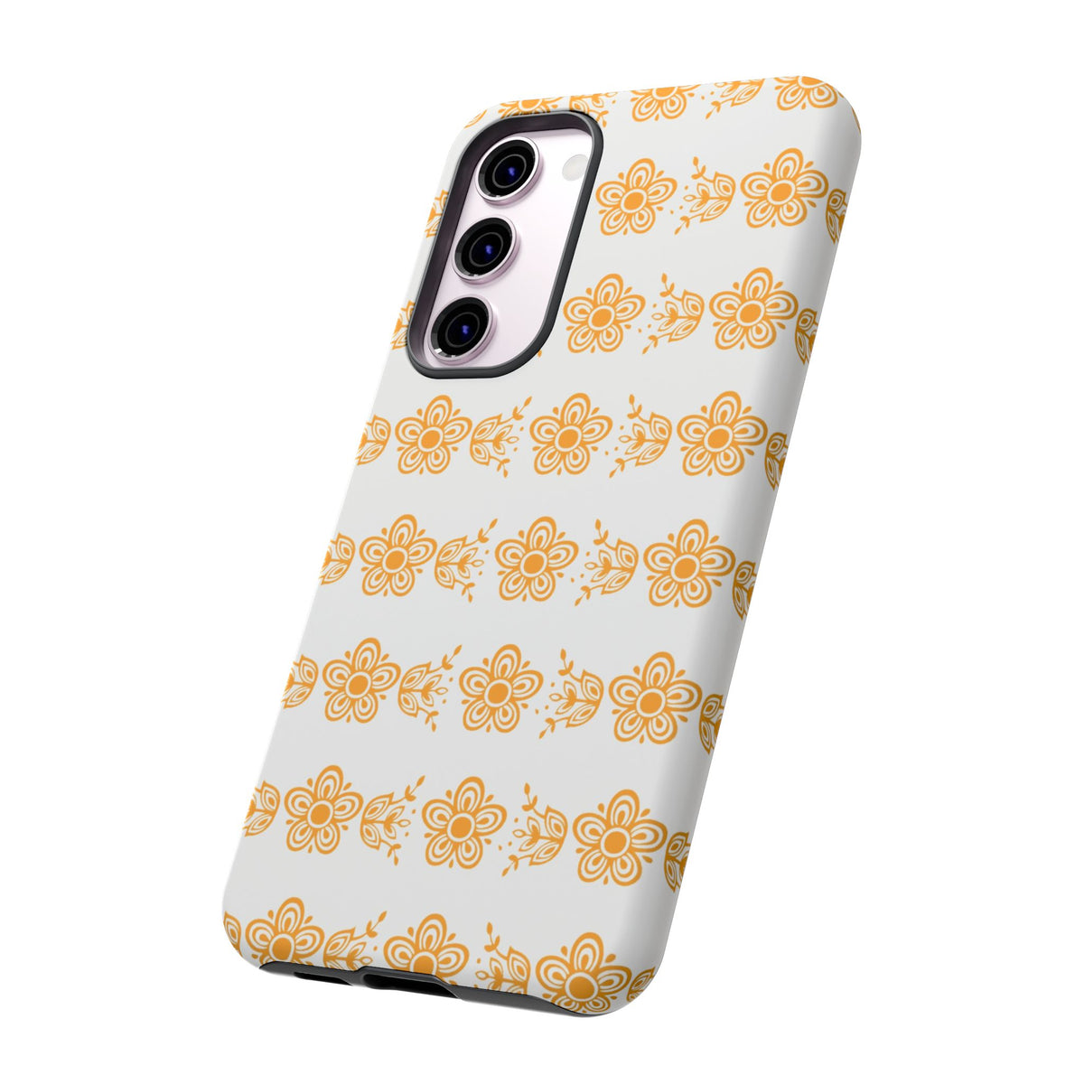 Pyrex Golden Butterfly Floral Phone Case, Tough Cases for Stylish Protection, Gift for Her, Durable, Trendy Floral Design, Cell Phone Cover