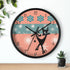 Atomic Cat Wall Clock, Mid Century Modern Kitschy 50s Style, Livingroom, Bedroom, Kitchen MCM Wall Clock - Mid Century Modern Gal