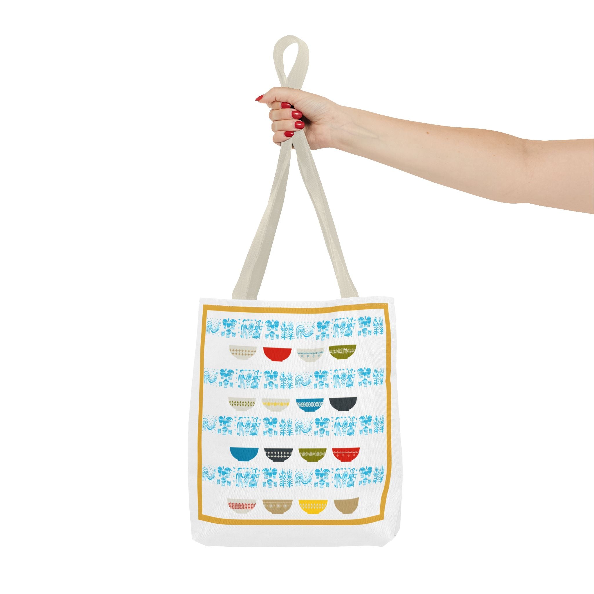Pyrex Collector, Vintage Pyrex Lover, Kitschy Mod Everyday Tote Bag
