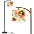 Atomic Cats In Egg Chair Mid Century Modern Arc Floor Lamp - Mid Century Modern Gal
