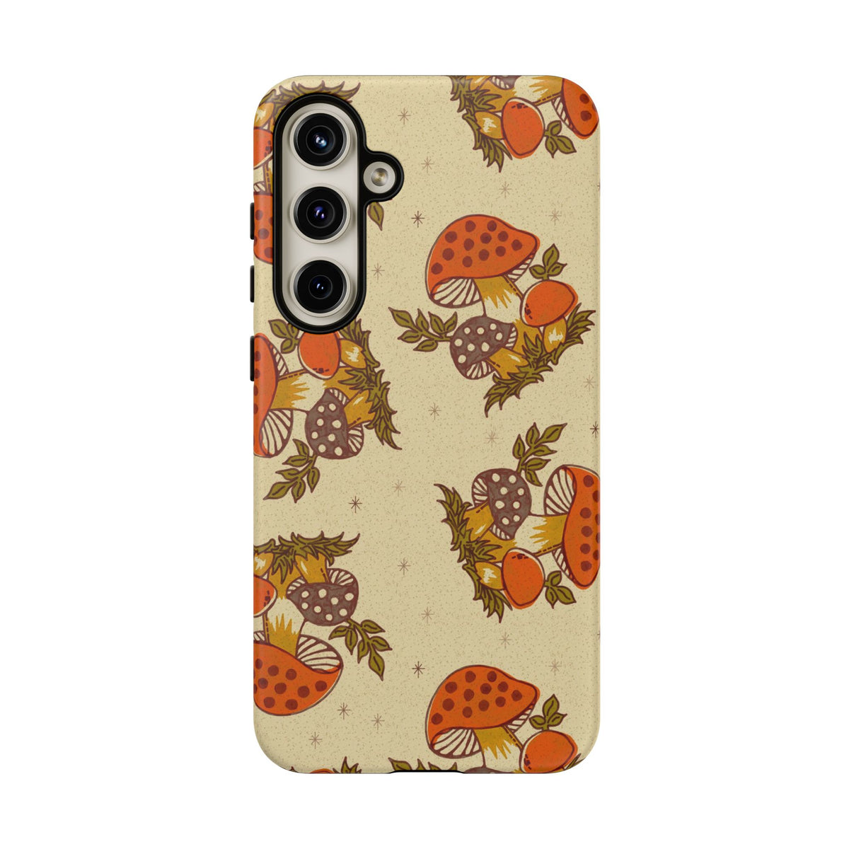 70s Merry Mushroom Groovy Retro Smart Phone Tough Phone Cases