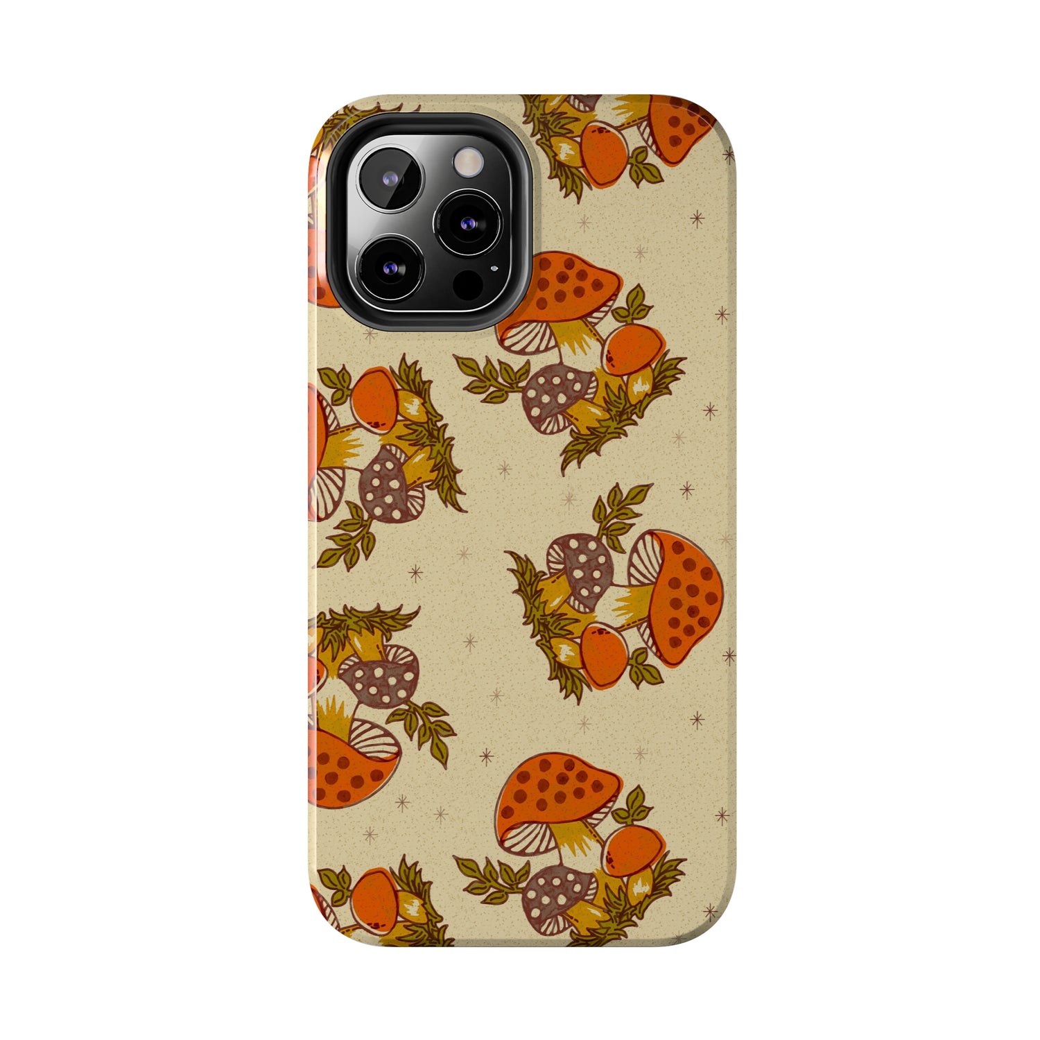 70s Merry Mushroom Groovy Retro Smart Phone Tough Phone Cases