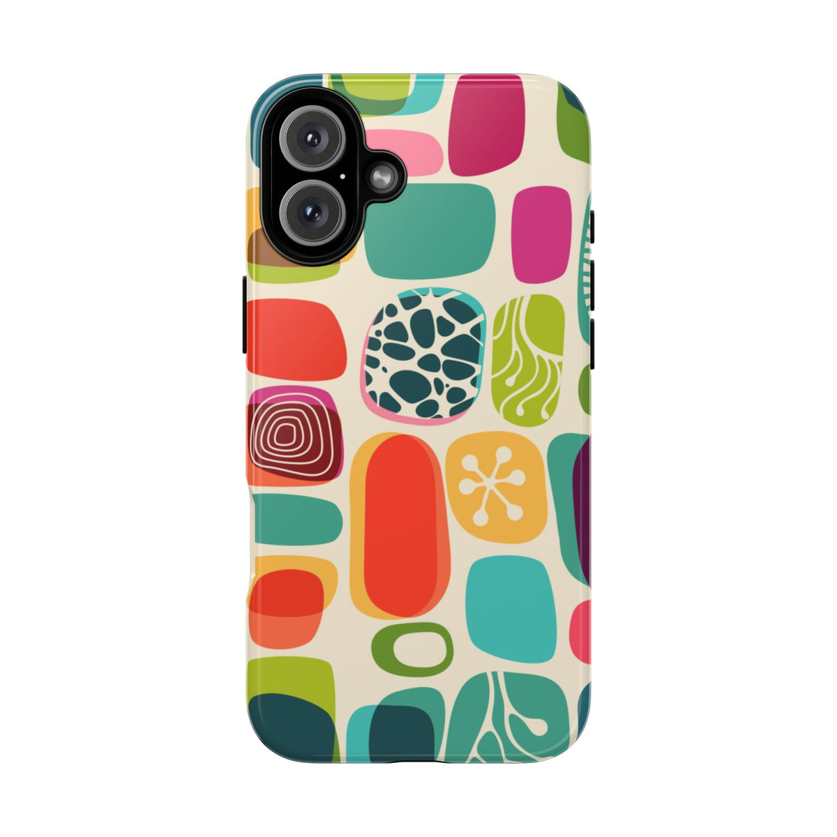 Mid Century Modern Amoeba Designed Tough Phone Case