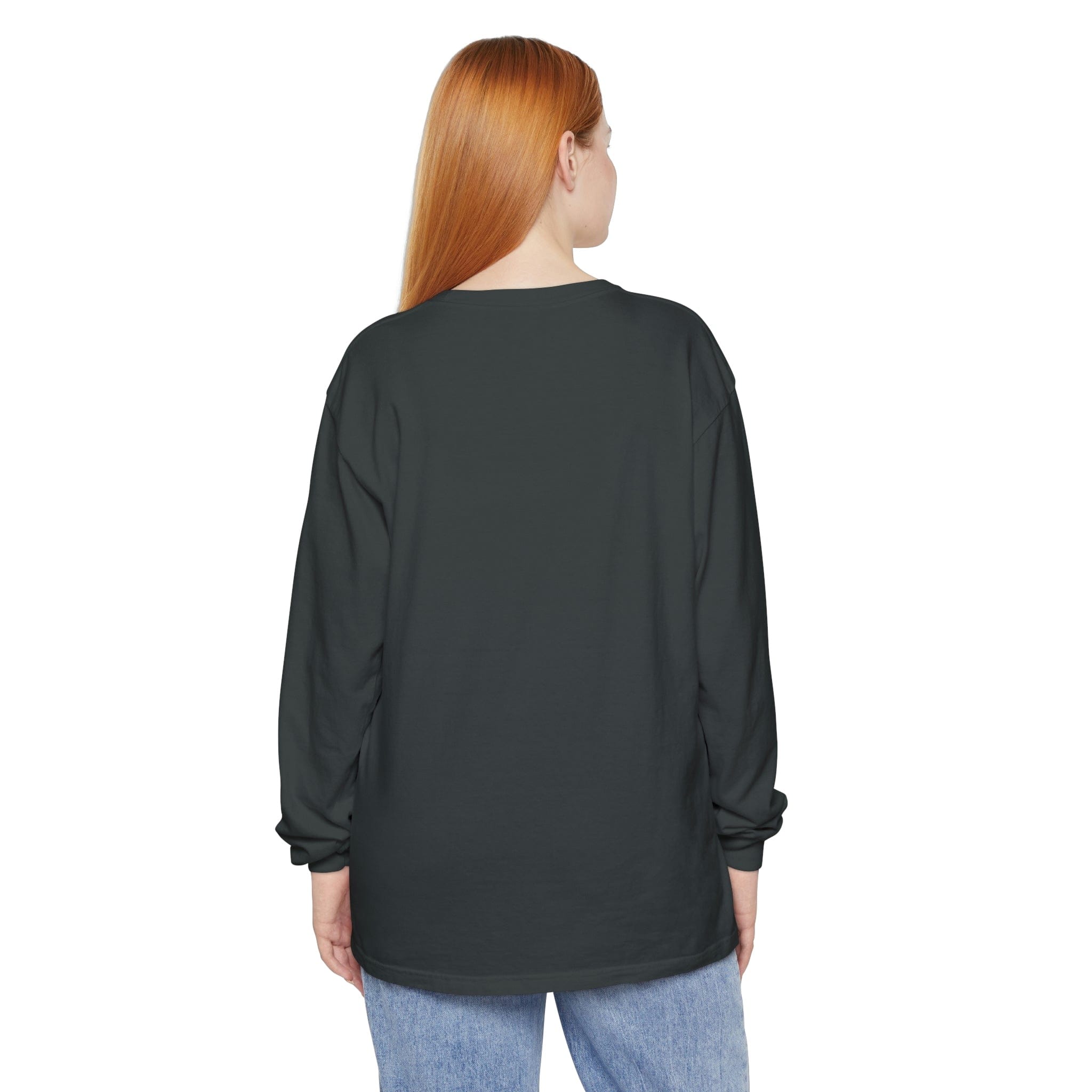 45 Rpm Vinyl Record, Cool Atomic Cat, Music Lover, DJ Spinning Unisex Long Sleeve T-Shirt Long-sleeve
