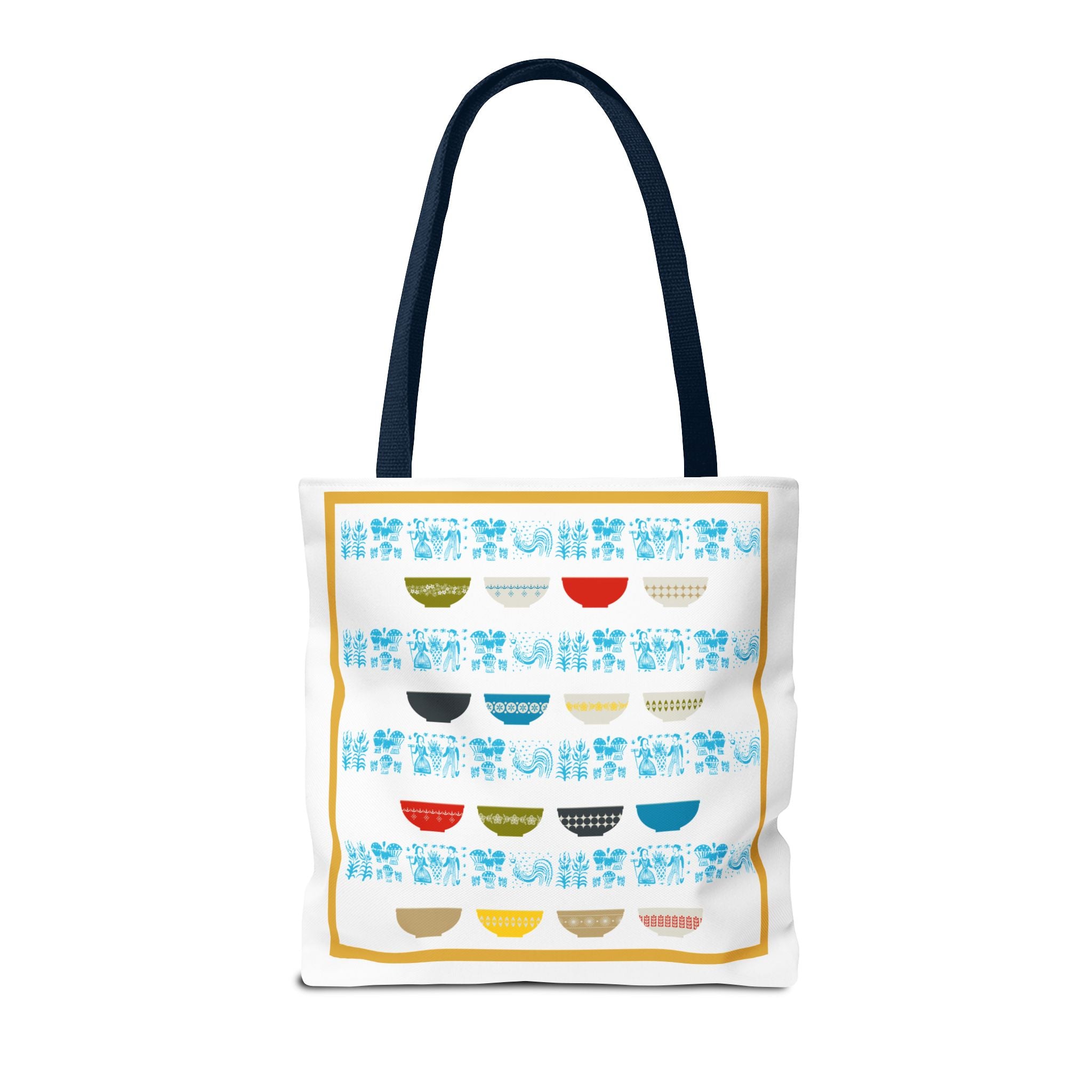 Pyrex Collector, Vintage Pyrex Lover, Kitschy Mod Everyday Tote Bag
