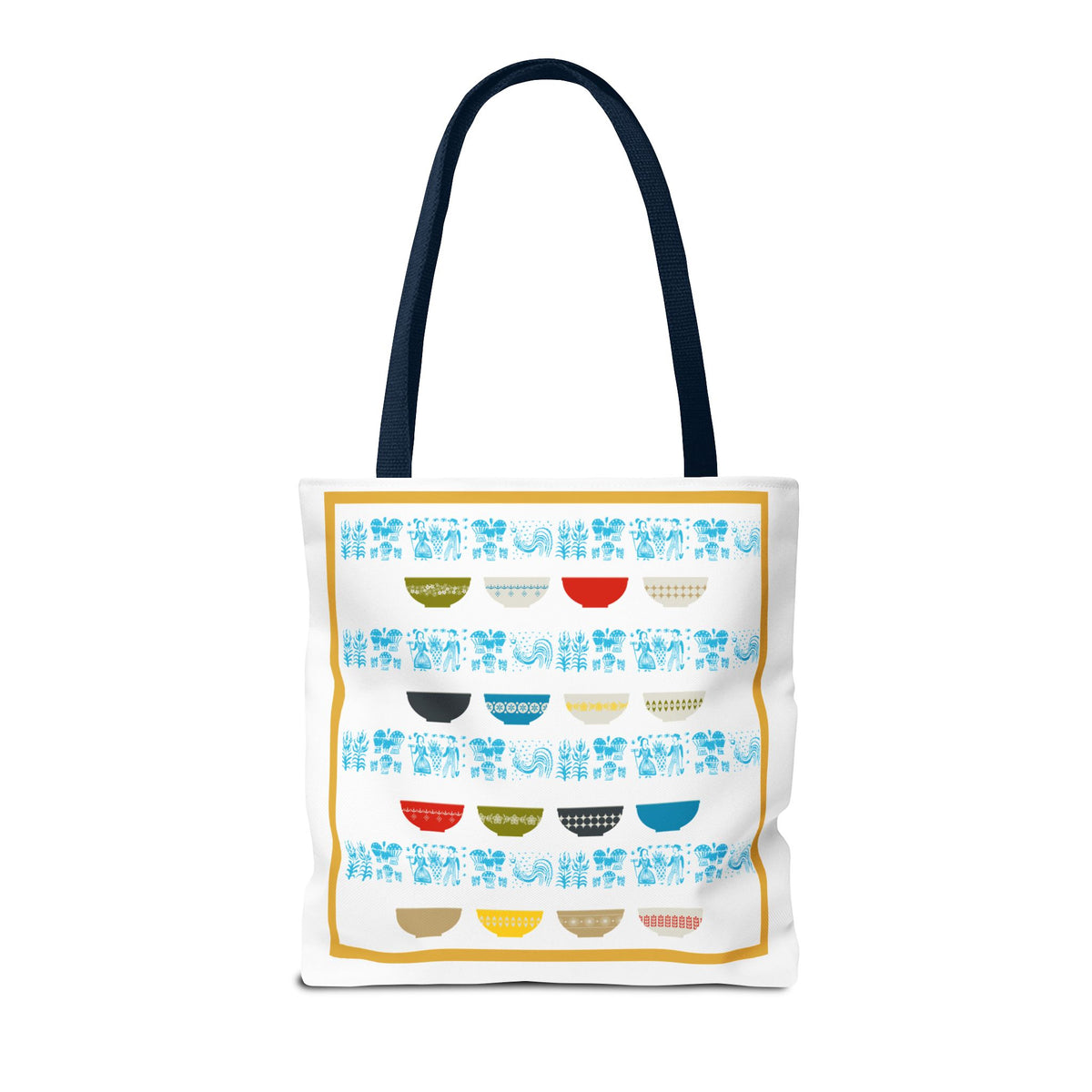 Pyrex Collector, Vintage Pyrex Lover, Kitschy Mod Everyday Tote Bag