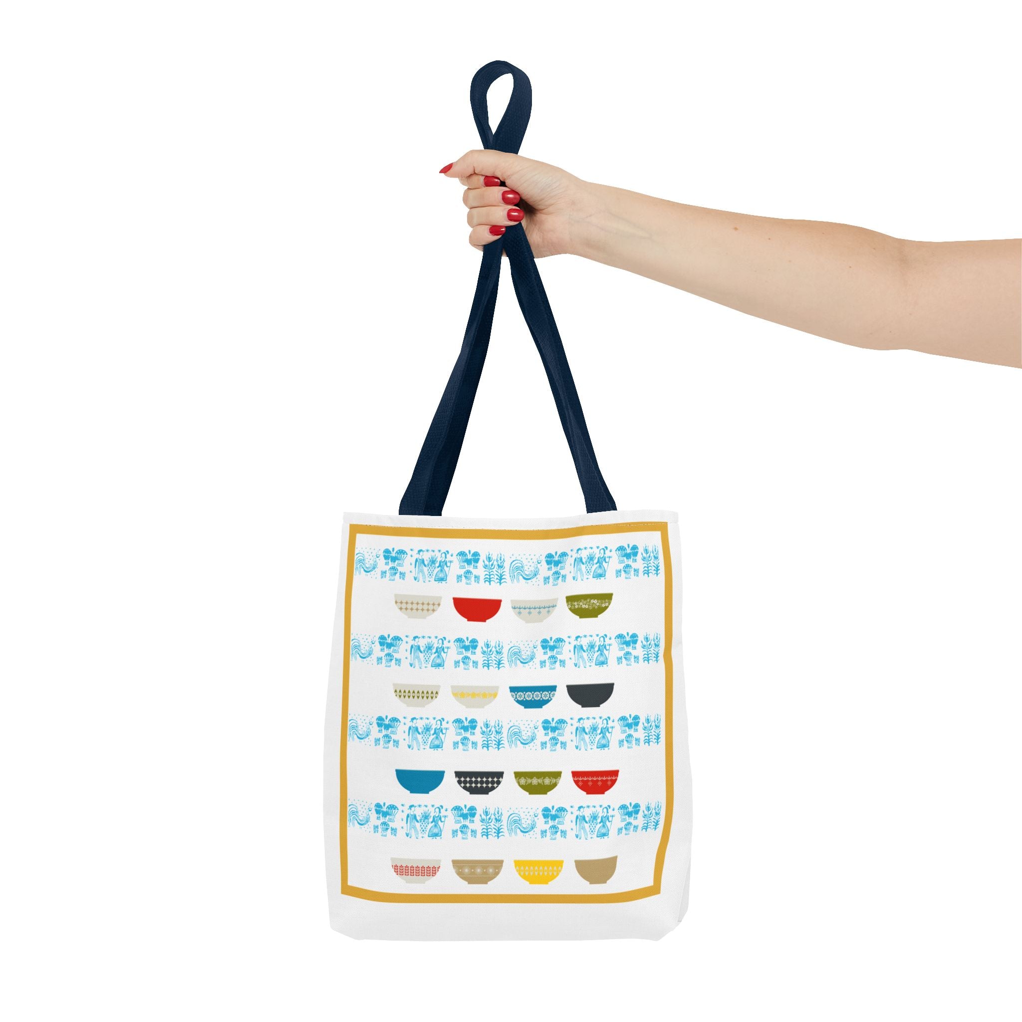 Pyrex Collector, Vintage Pyrex Lover, Kitschy Mod Everyday Tote Bag