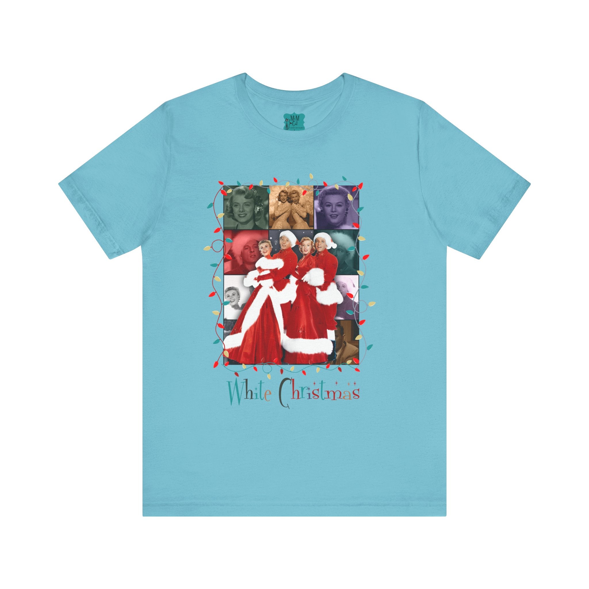 Wallace And Davis Sisters Sisters 50s White Christmas Movie Tee - Mid Century Modern Gal