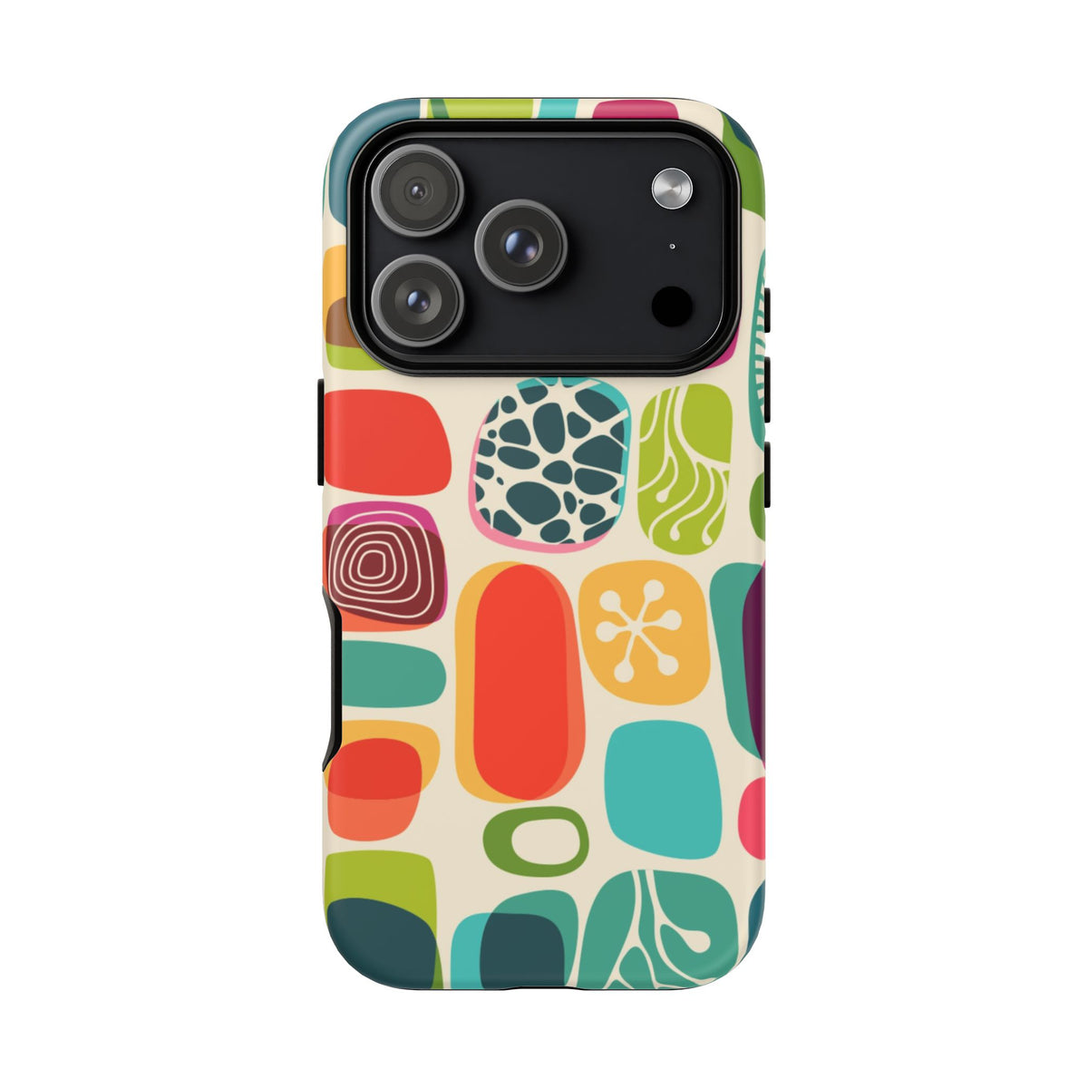 Mid Century Modern Amoeba Designed Tough Phone Case