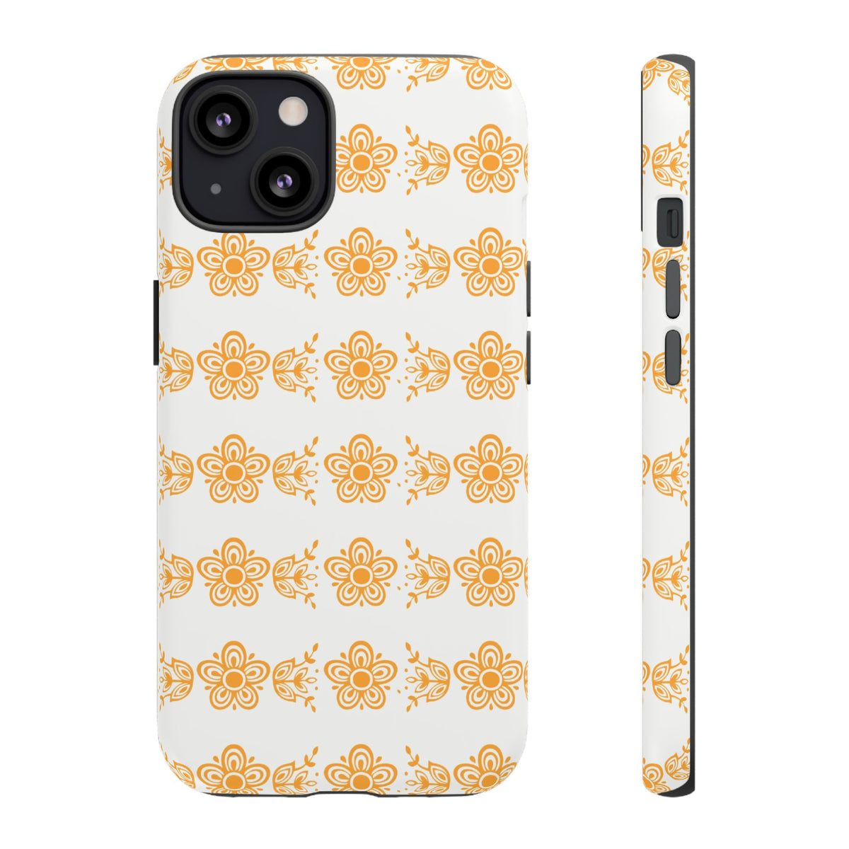 Pyrex Golden Butterfly Floral Phone Case, Tough Cases for Stylish Protection, Gift for Her, Durable, Trendy Floral Design, Cell Phone Cover