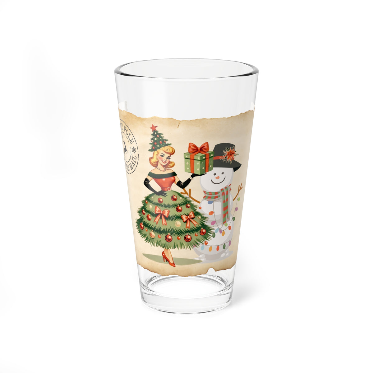 Retro 50s Kitsch Festive Holiday Mid Century Modern Barware - Mid Century Modern Gal