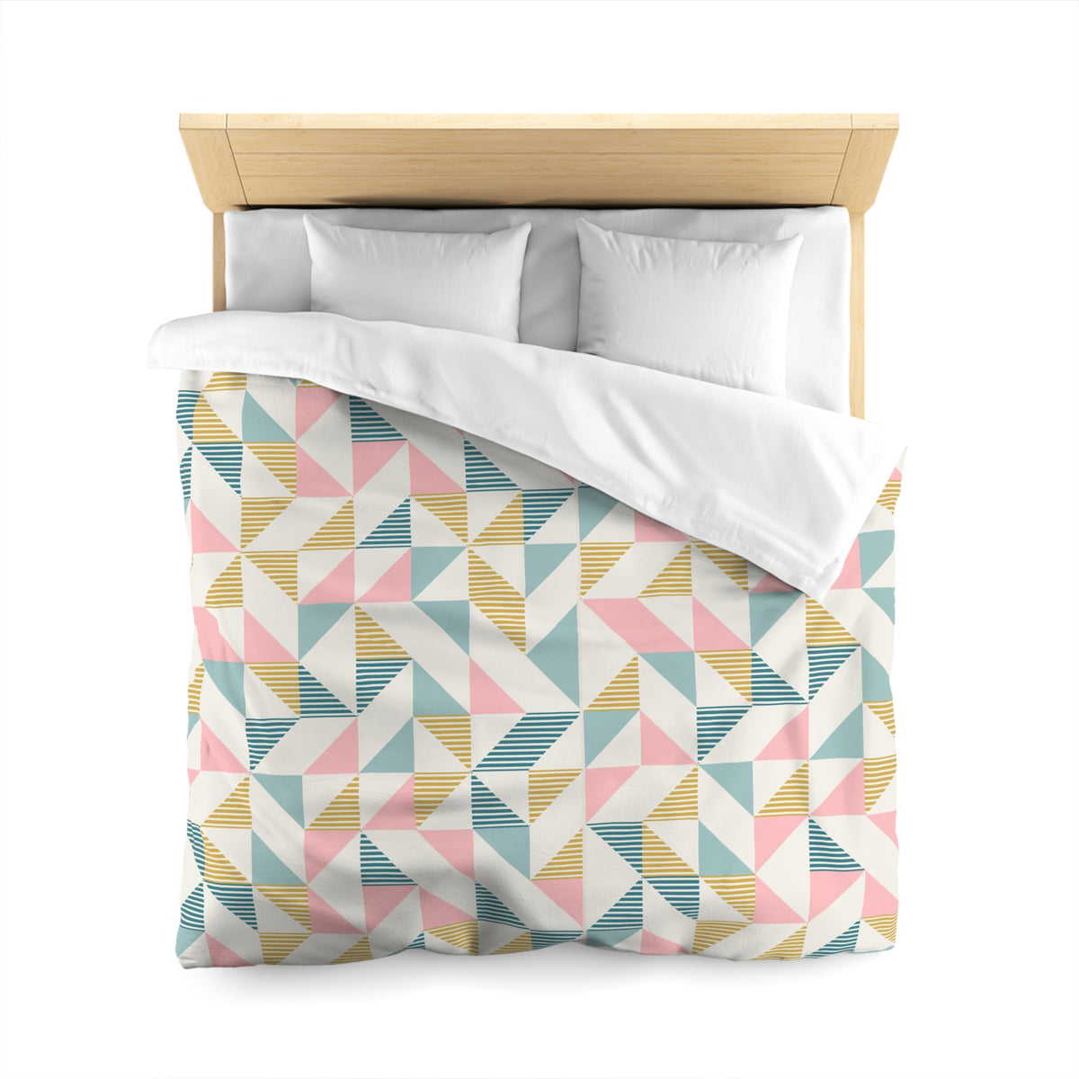 Mid Century Modern Geometric Retro Duvet Cover - Modern and Colorful Bedding - Mid Century Modern Gal