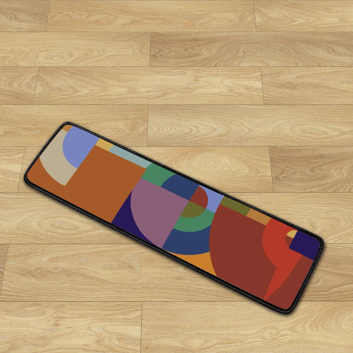 Mid Century Modern Geometric Retro Non Slip Carpet for Stairs Treads - Mid Century Modern Gal