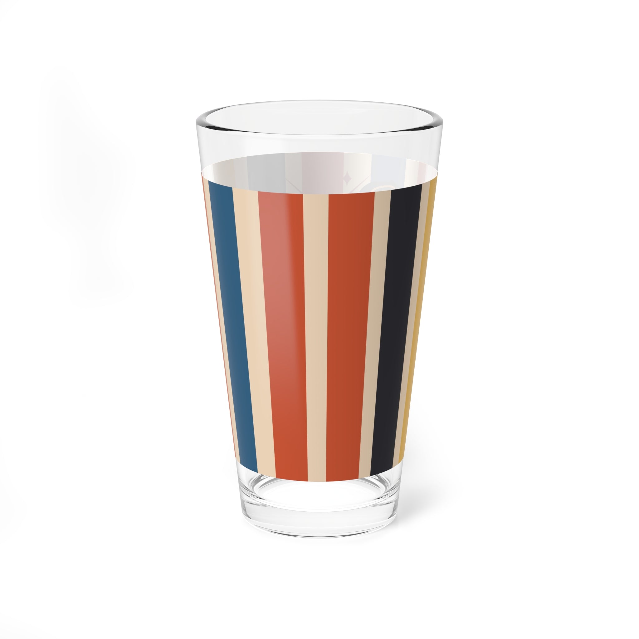 Atomic Kitschy Cats, Book Lover, Book Club Colorful Retro Glass - Vibrant Drinkware for Home Entertaining - Mid Century Modern Gal
