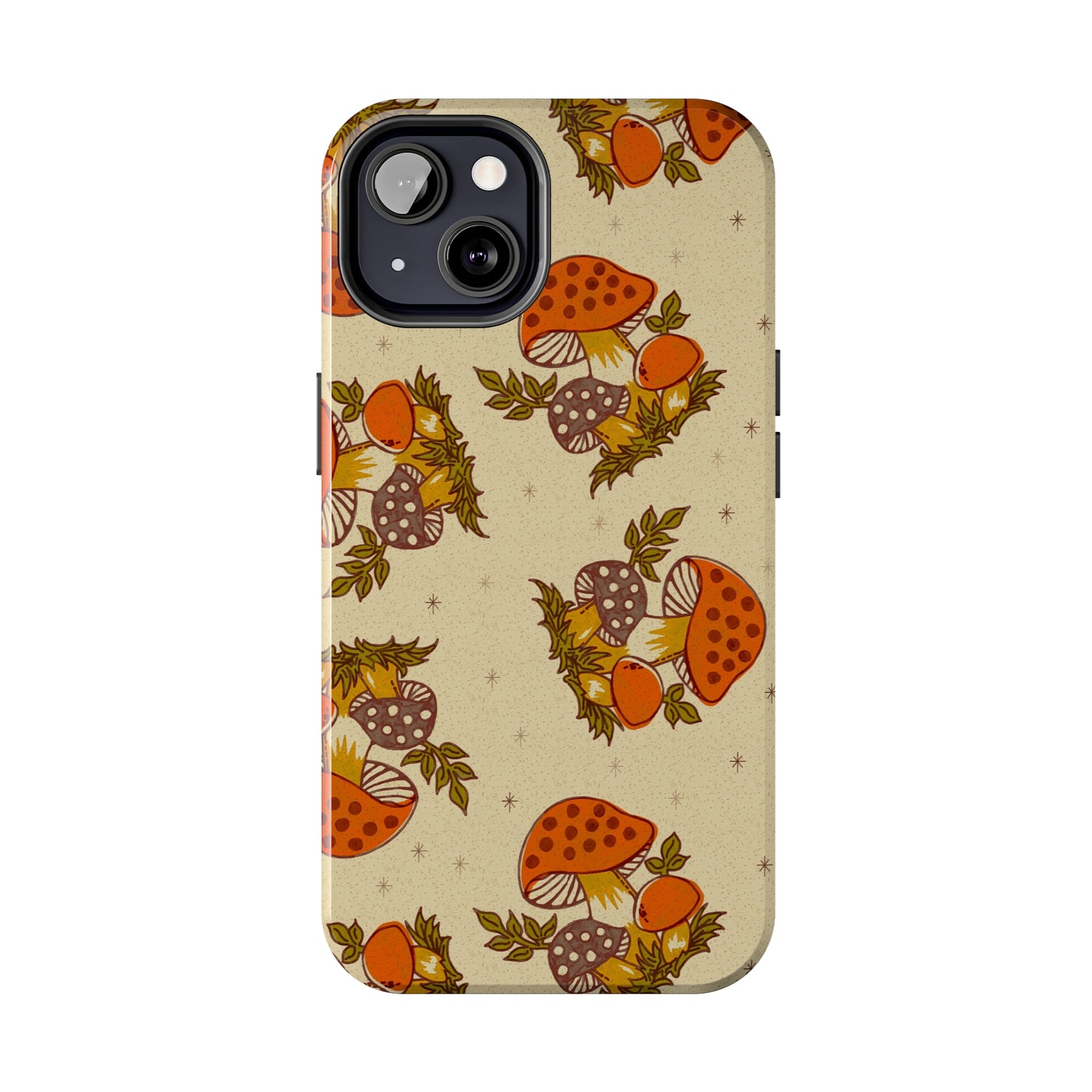 70s Merry Mushroom Groovy Retro Smart Phone Tough Phone Cases
