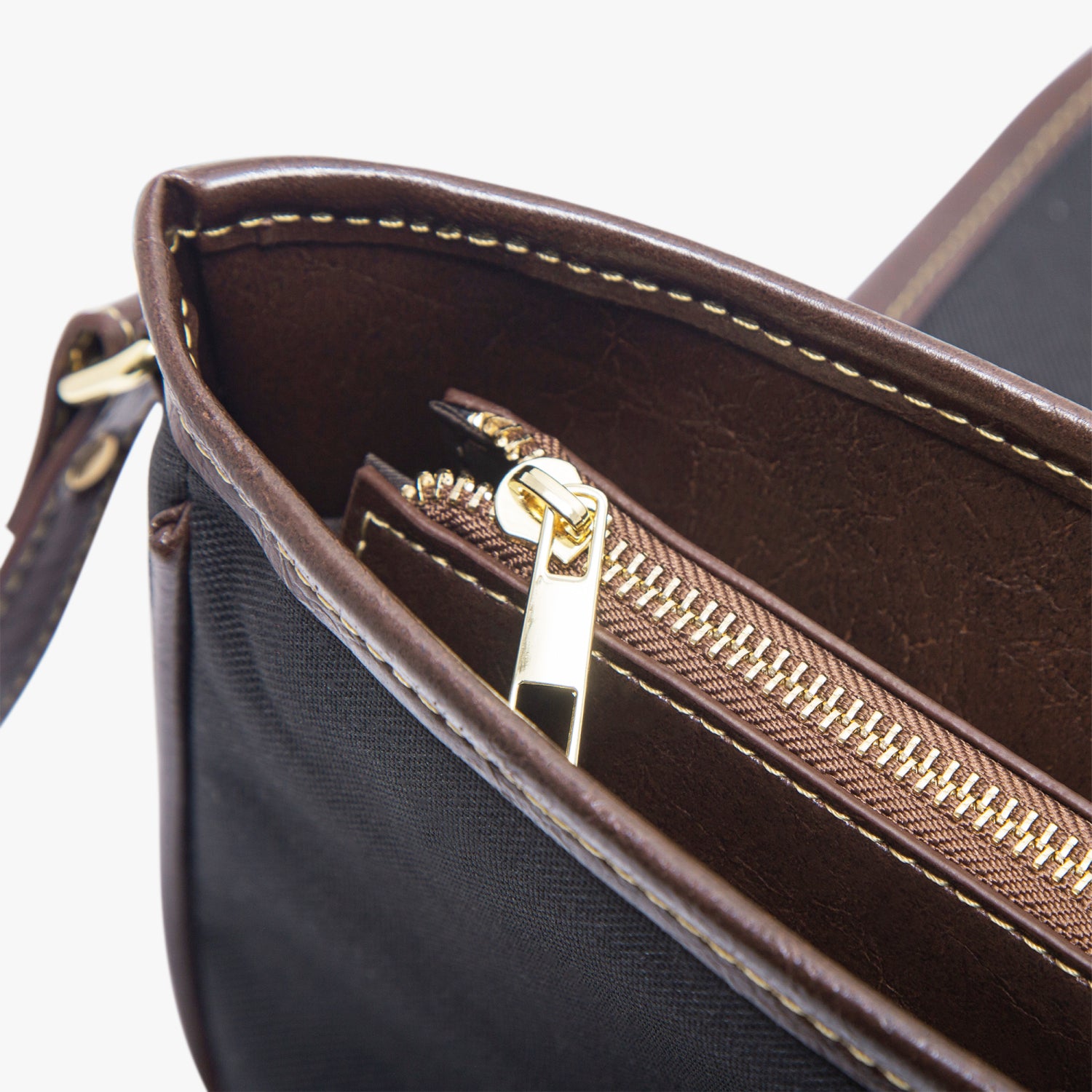 Atomic Cat Chevron Black And White Kitschy Hobo Crossbody Bag - Mid Century Modern Gal