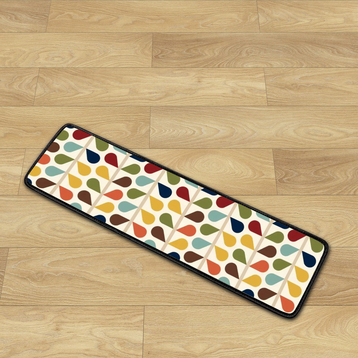 Mid Century Modern Scandinavian Designed Non Slip Carpet for Stairs Treads - Mid Century Modern Gal