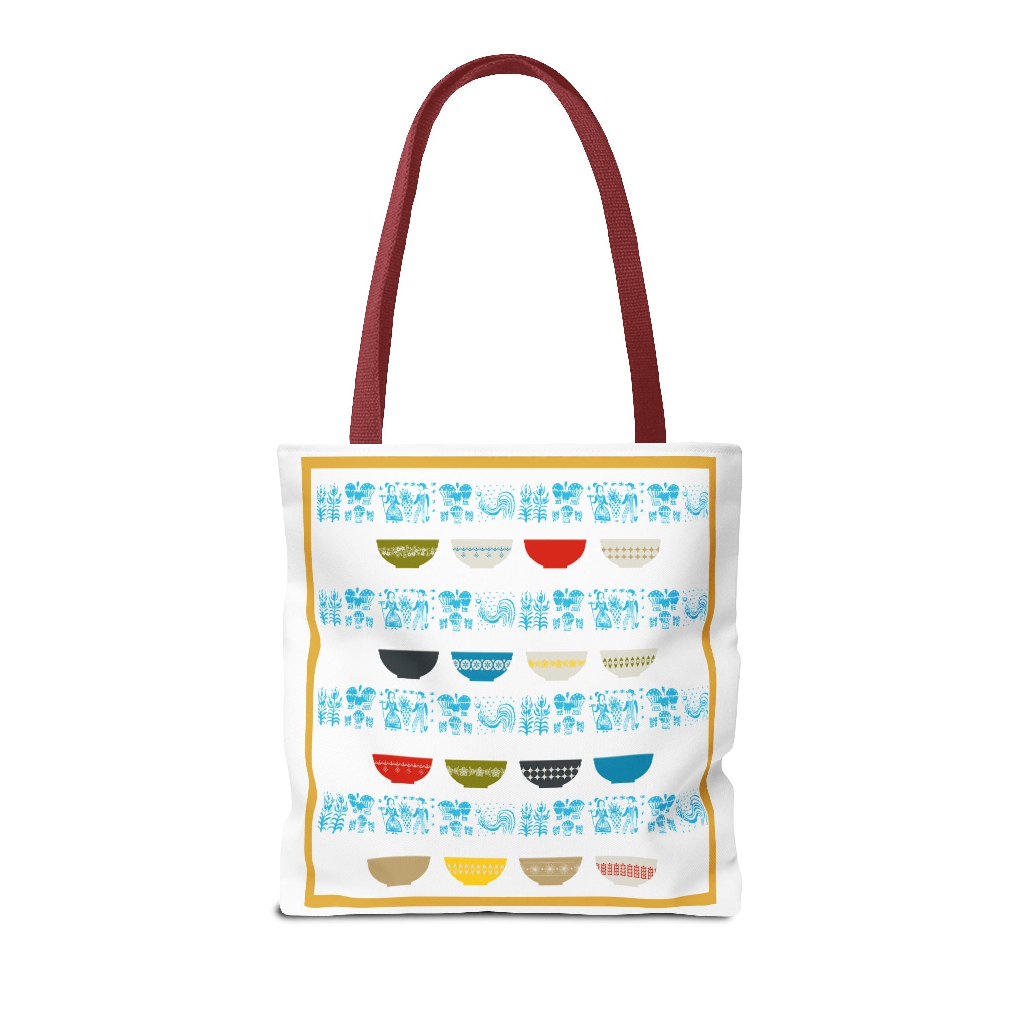 Pyrex Collector, Vintage Pyrex Lover, Kitschy Mod Everyday Tote Bag - Mid Century Modern Gal